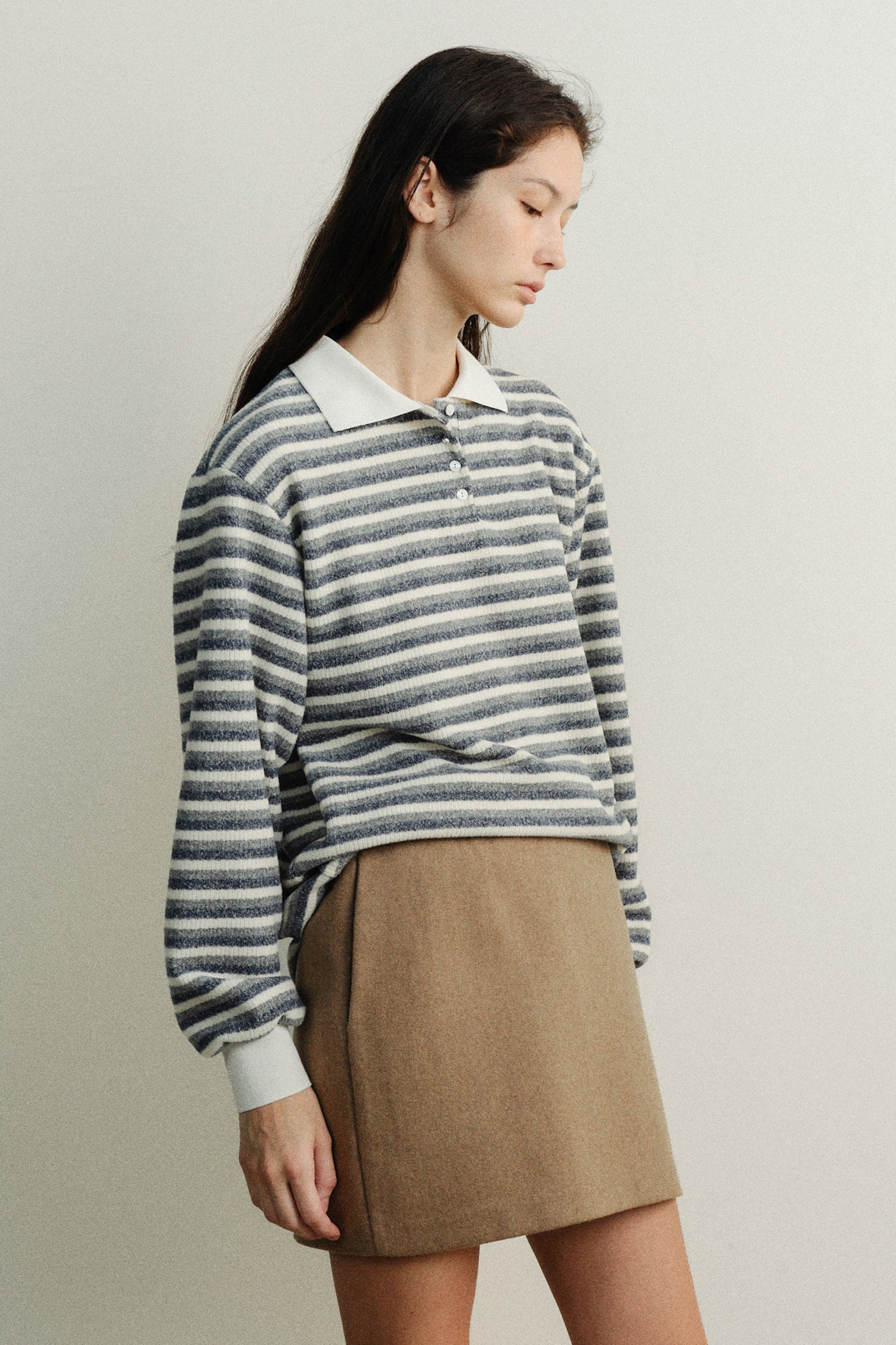 HARRY STRIPE T-SHIRT_CREAM