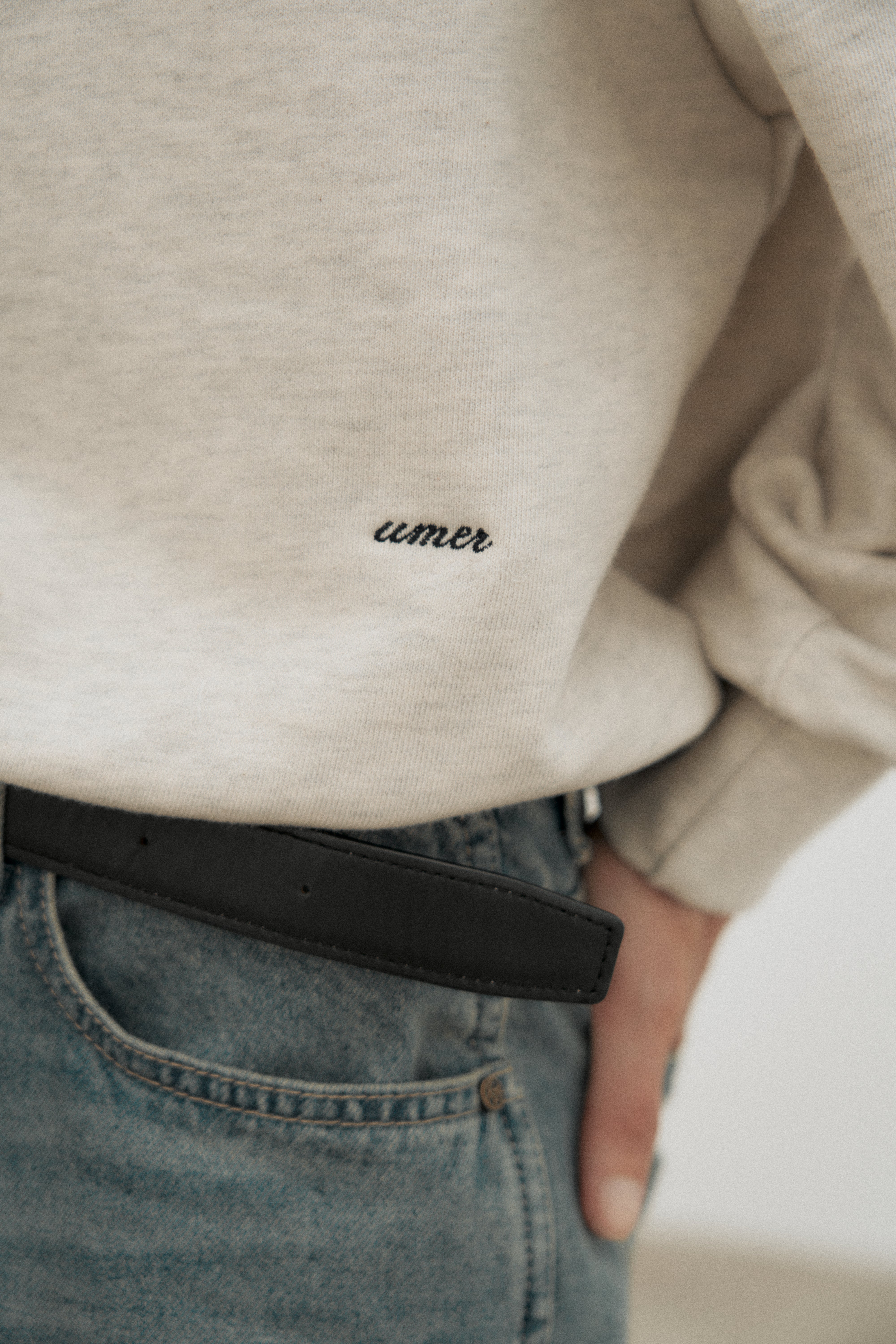 SIENE HALF ZIP-UP_MUTE CREAM