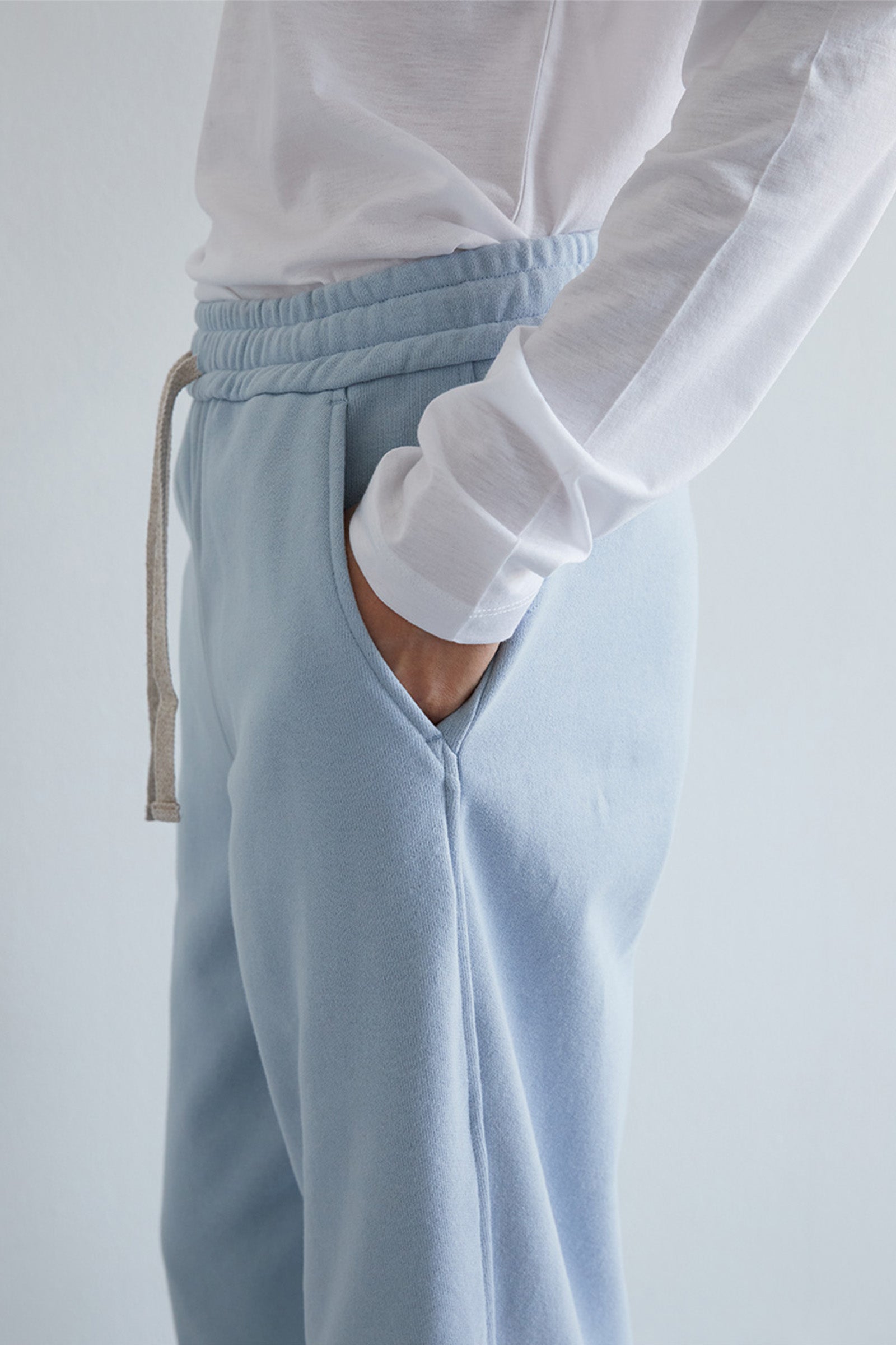 VINTAGE TERRY PANTS_LIGHT BLUE