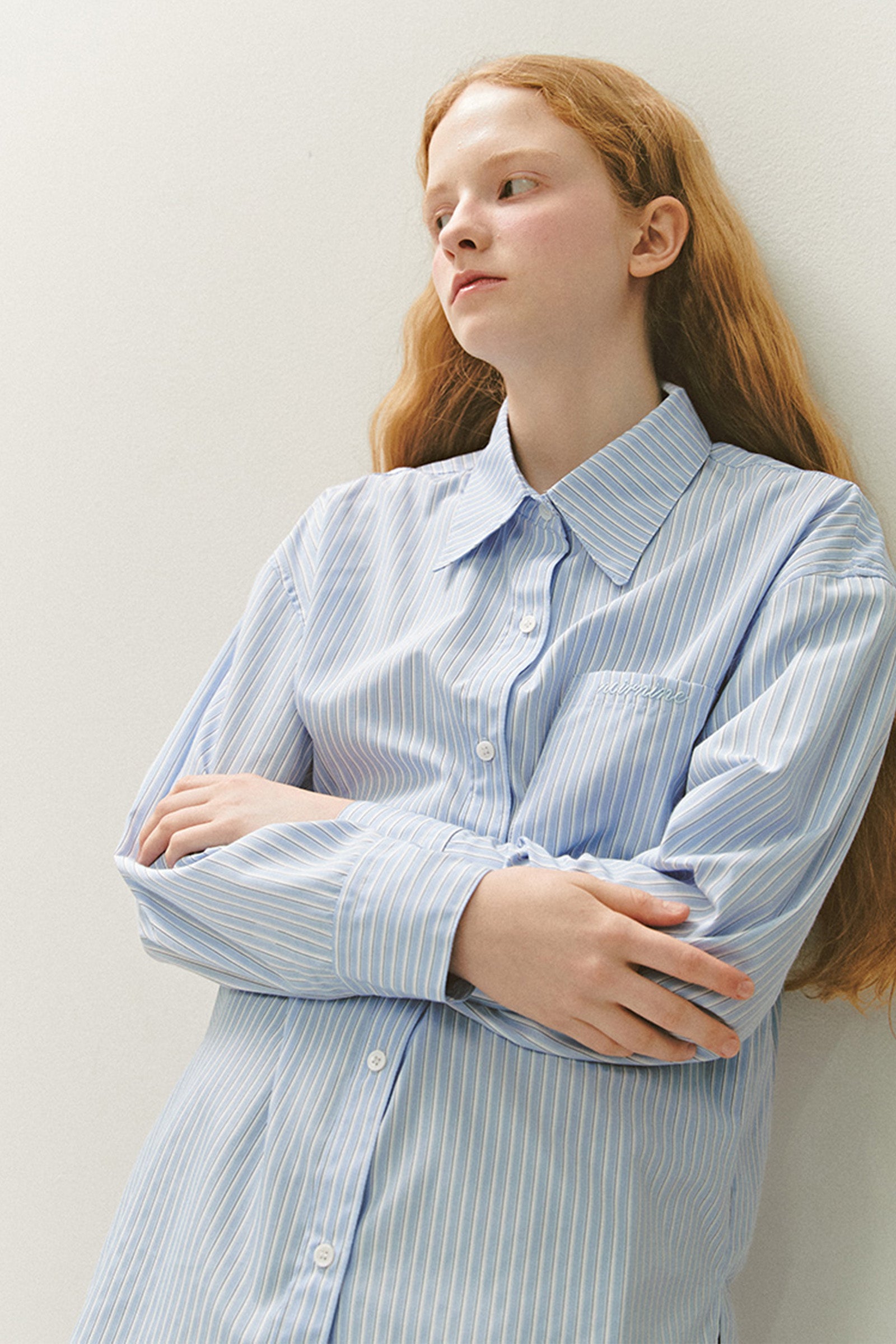 MULTI STRIPE COTTON SHIRTS_BLUE