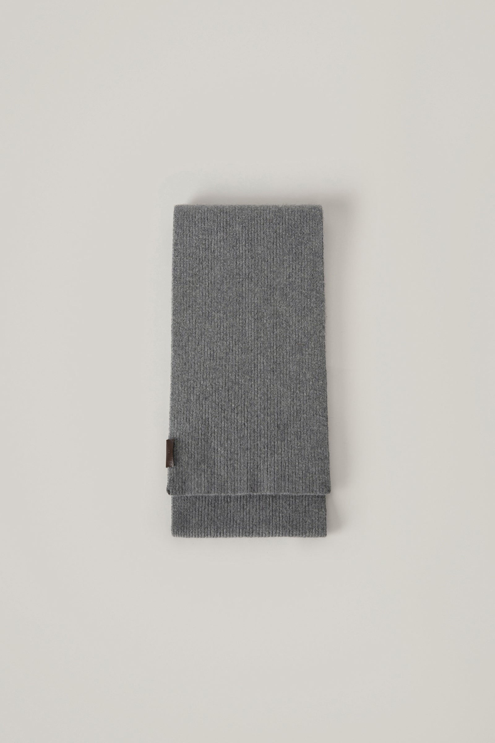 BASIC WOOL SCARF_GREY