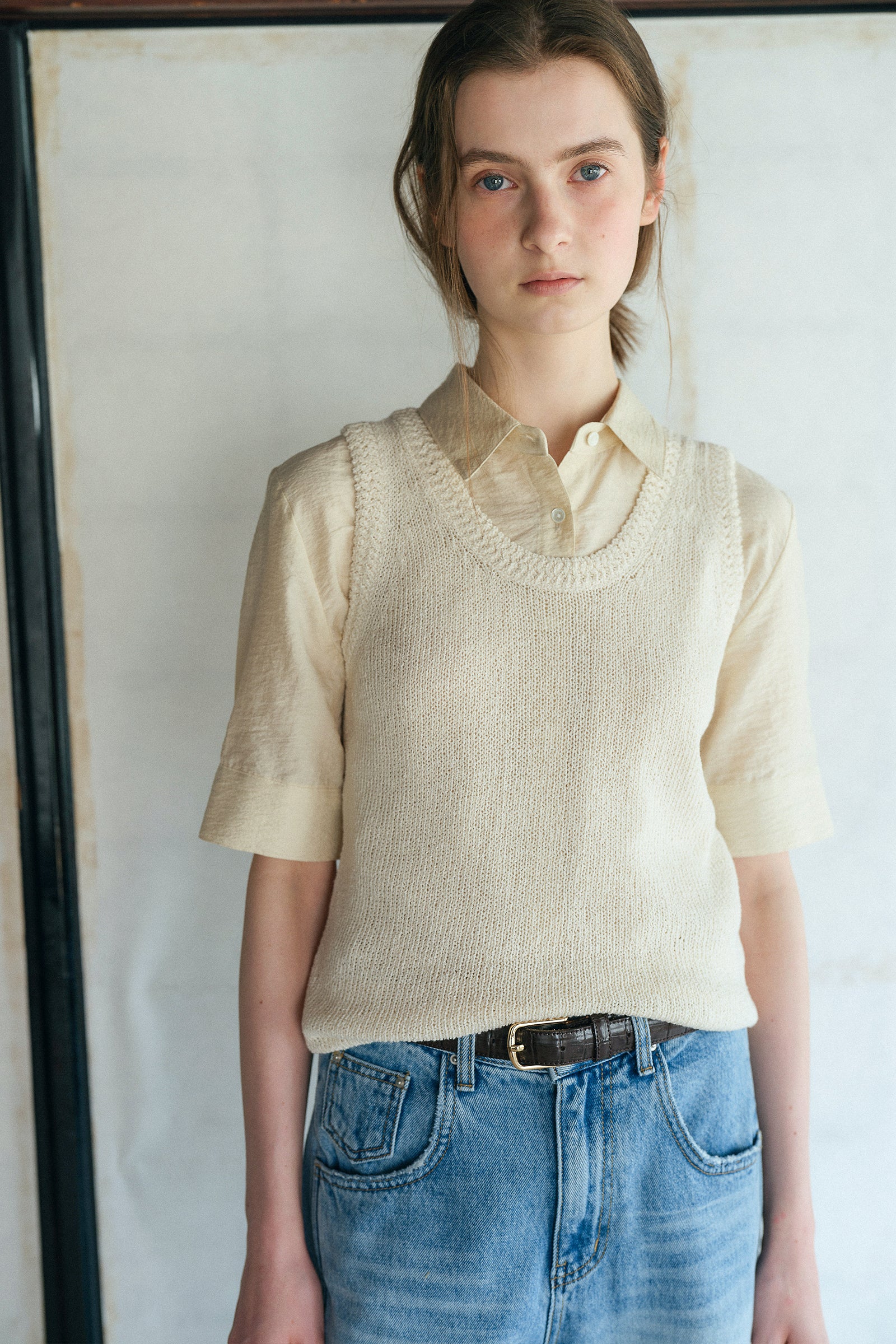 SADIE SHIRT_BUTTER