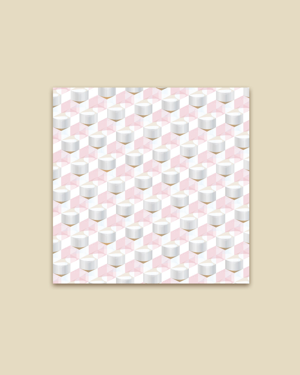 PINK ILLUSION SILK SCARF_PINK