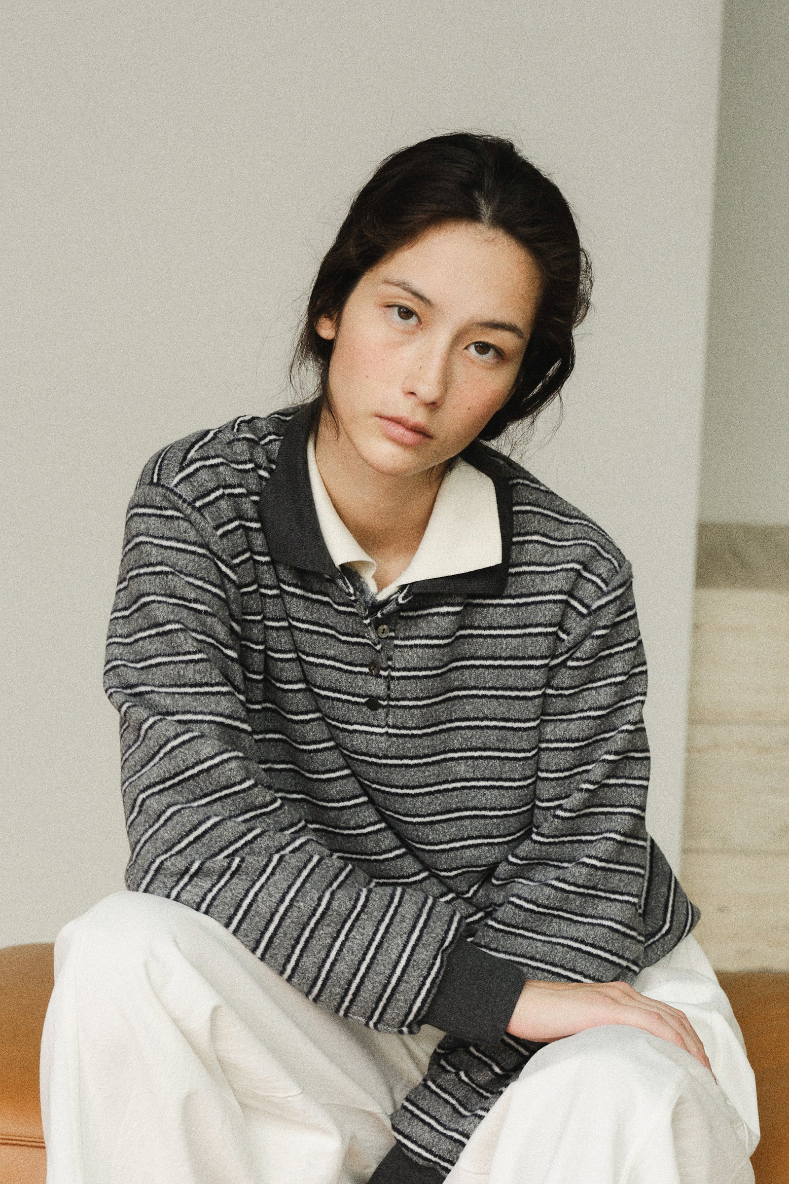 HARRY STRIPE T-SHIRT_GREY