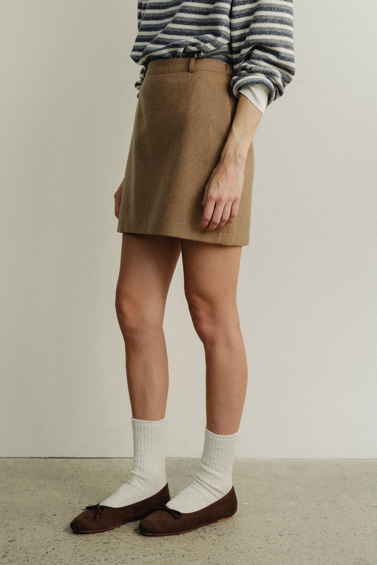 MINI JUPE HEATHER_BEIGE