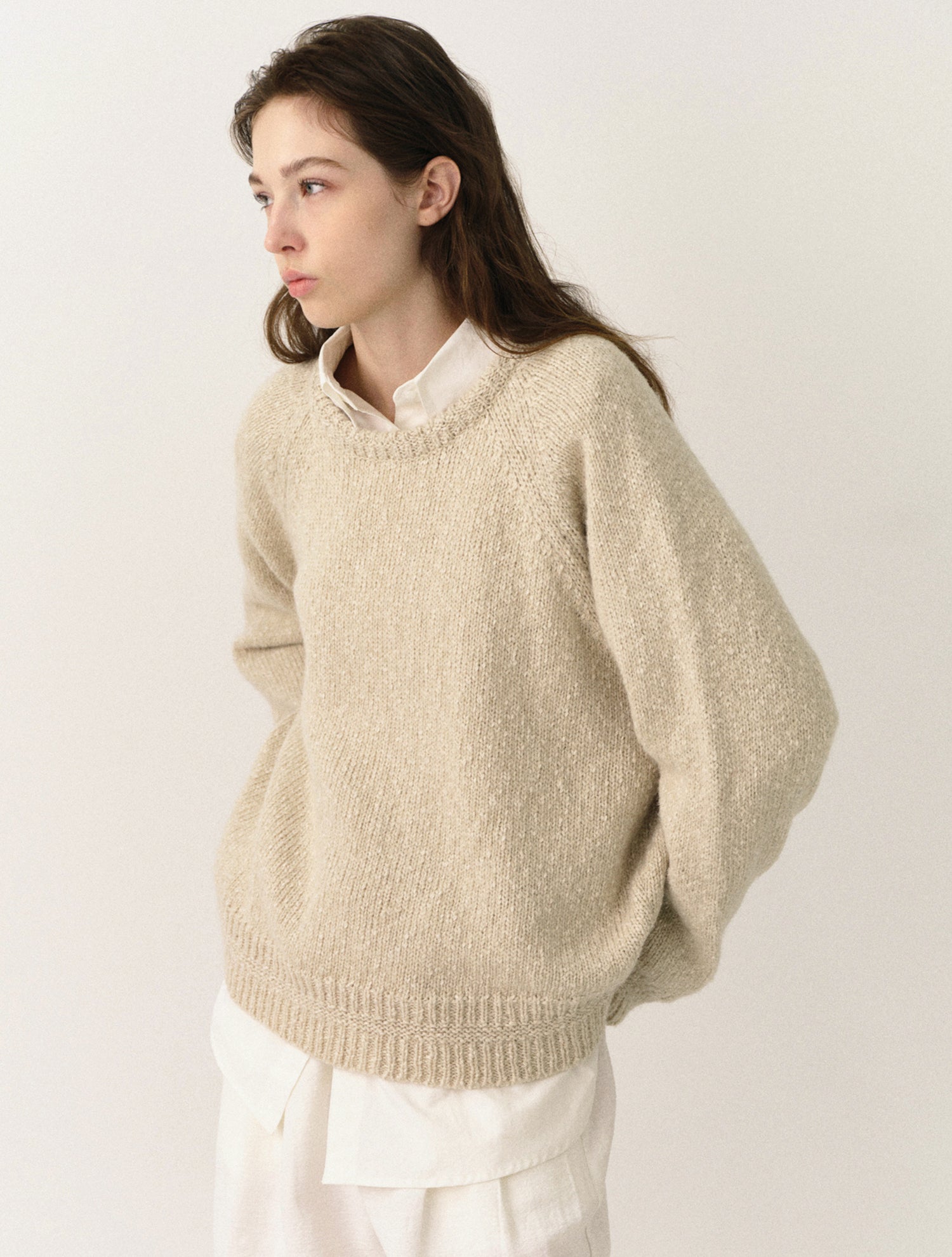 MARSEILLE ALPACA KNIT_OATMEL