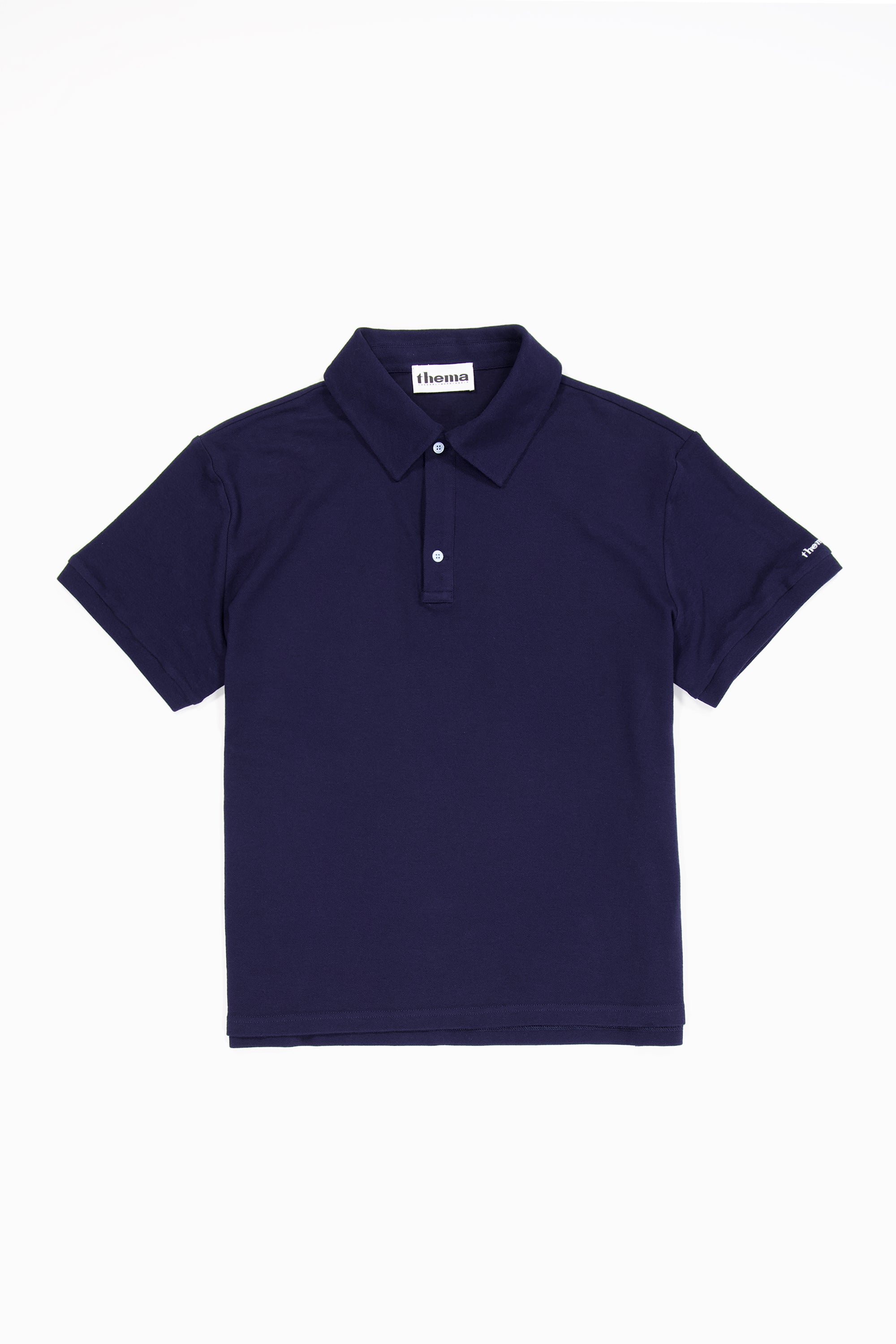 POLO EN COTON PK_BLEU MARINE