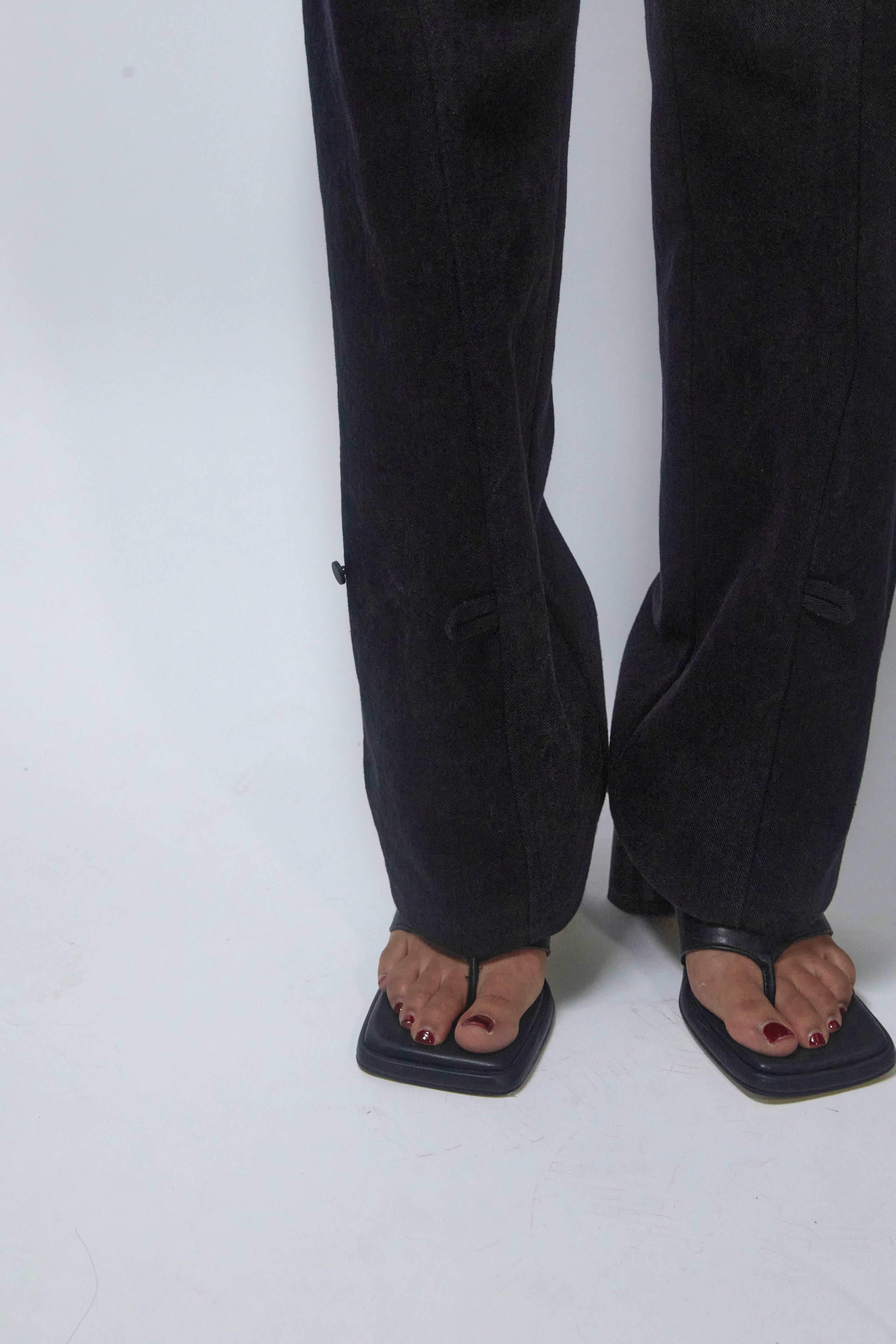 HANBOK DENIM PANTS_NOIR