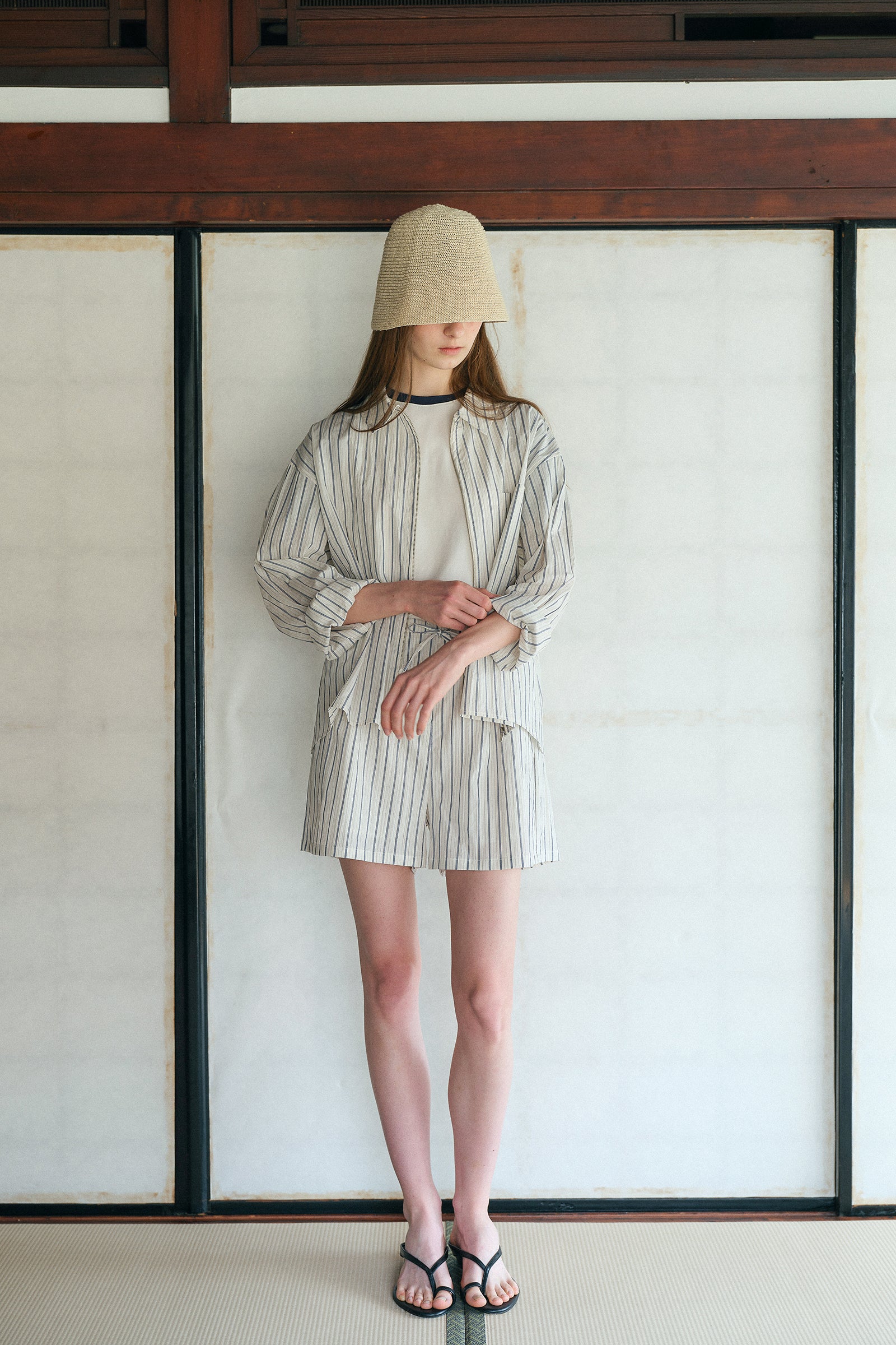 PENNY BUCKET HAT_CRÈME