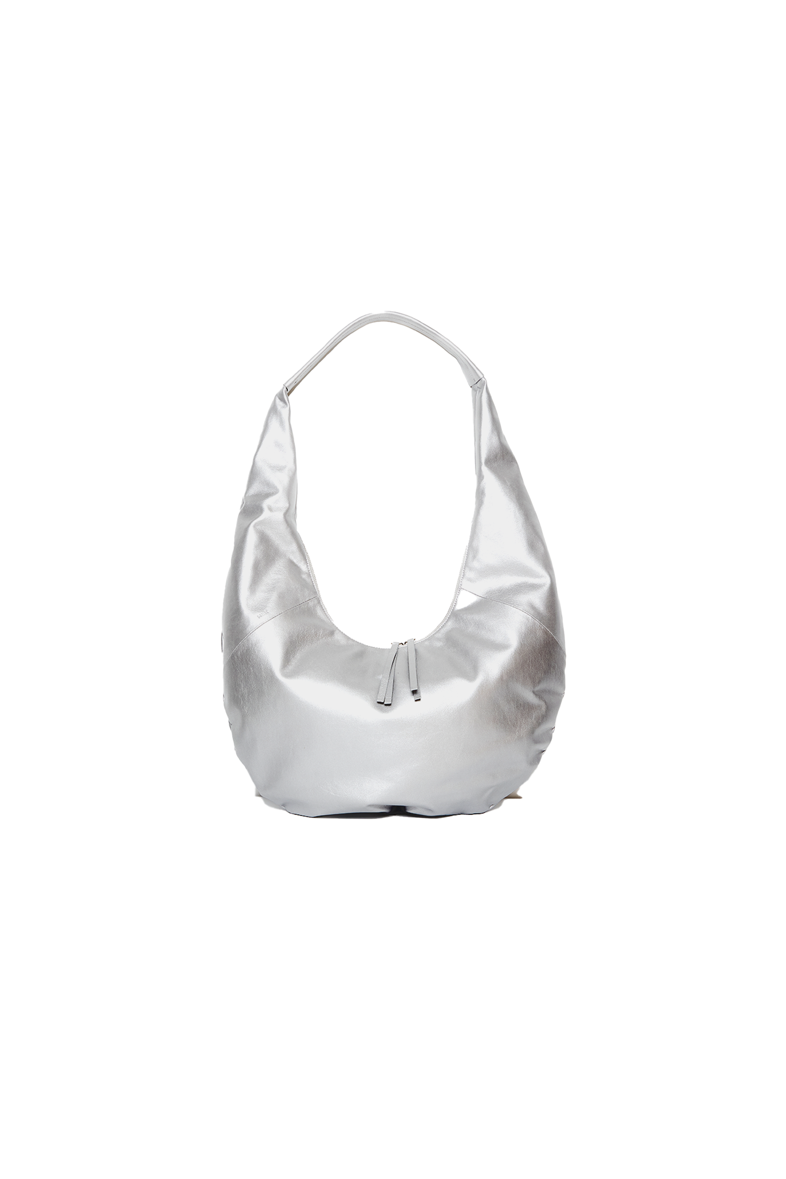 MANDU HOBO BAG_SILVER