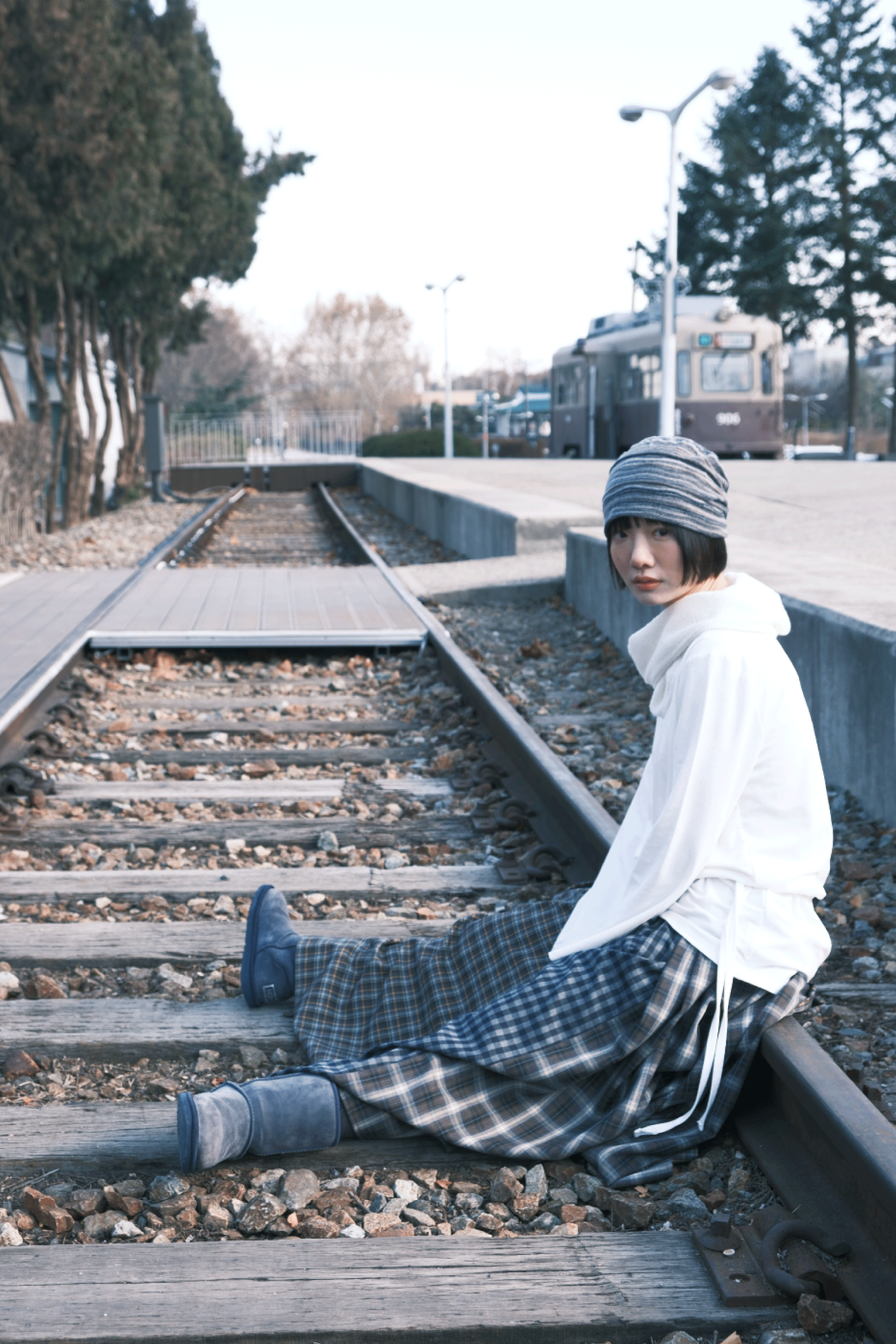 HAUT À COL DRAPÉ_ BLANC