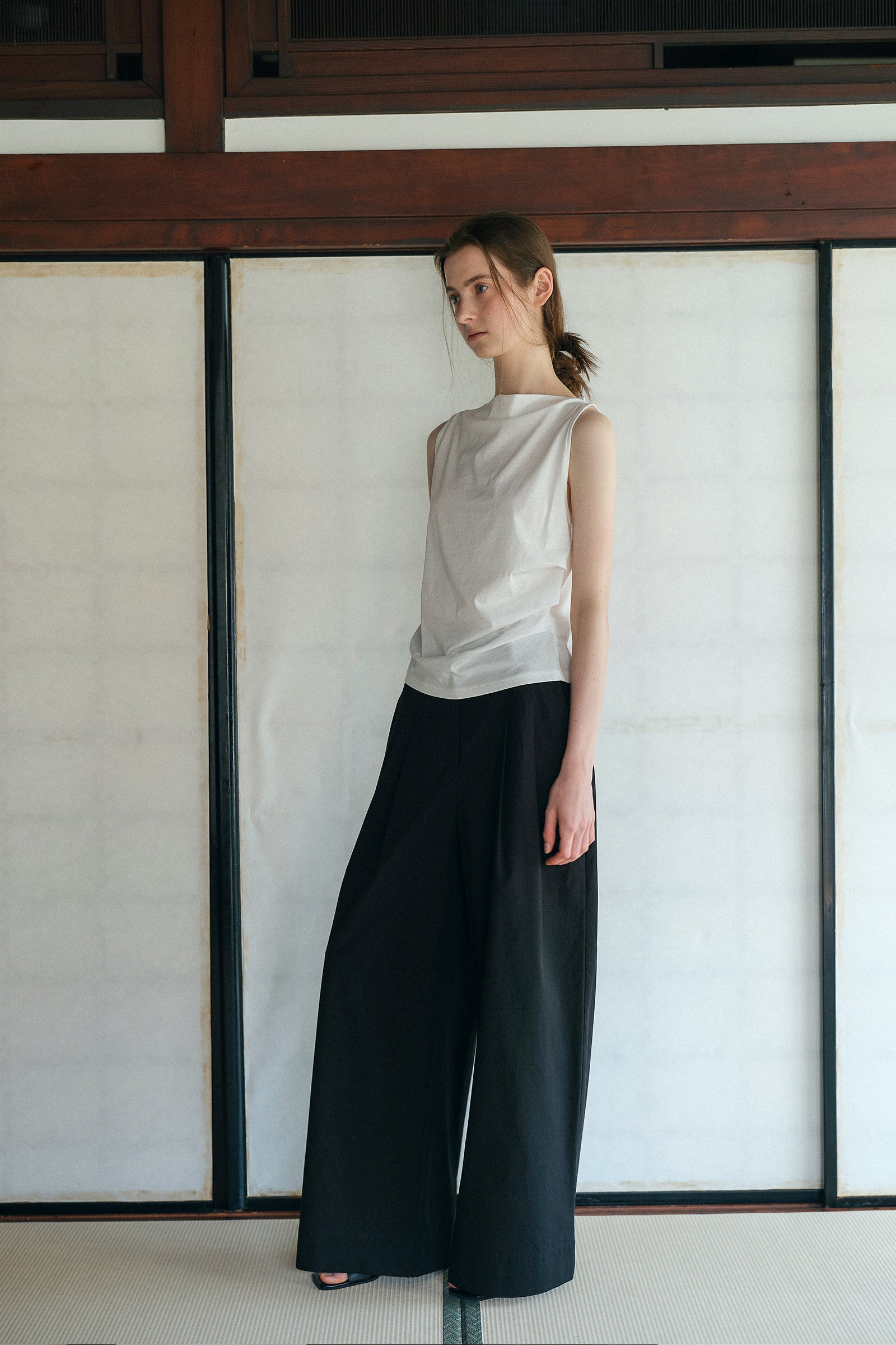 MAYA SLEEVELESS_IVOIRE