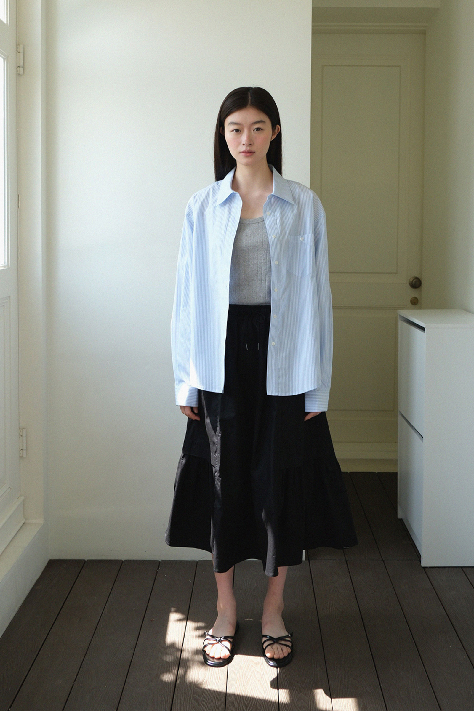 MOUI CLASSIC SHIRT _BLEU
