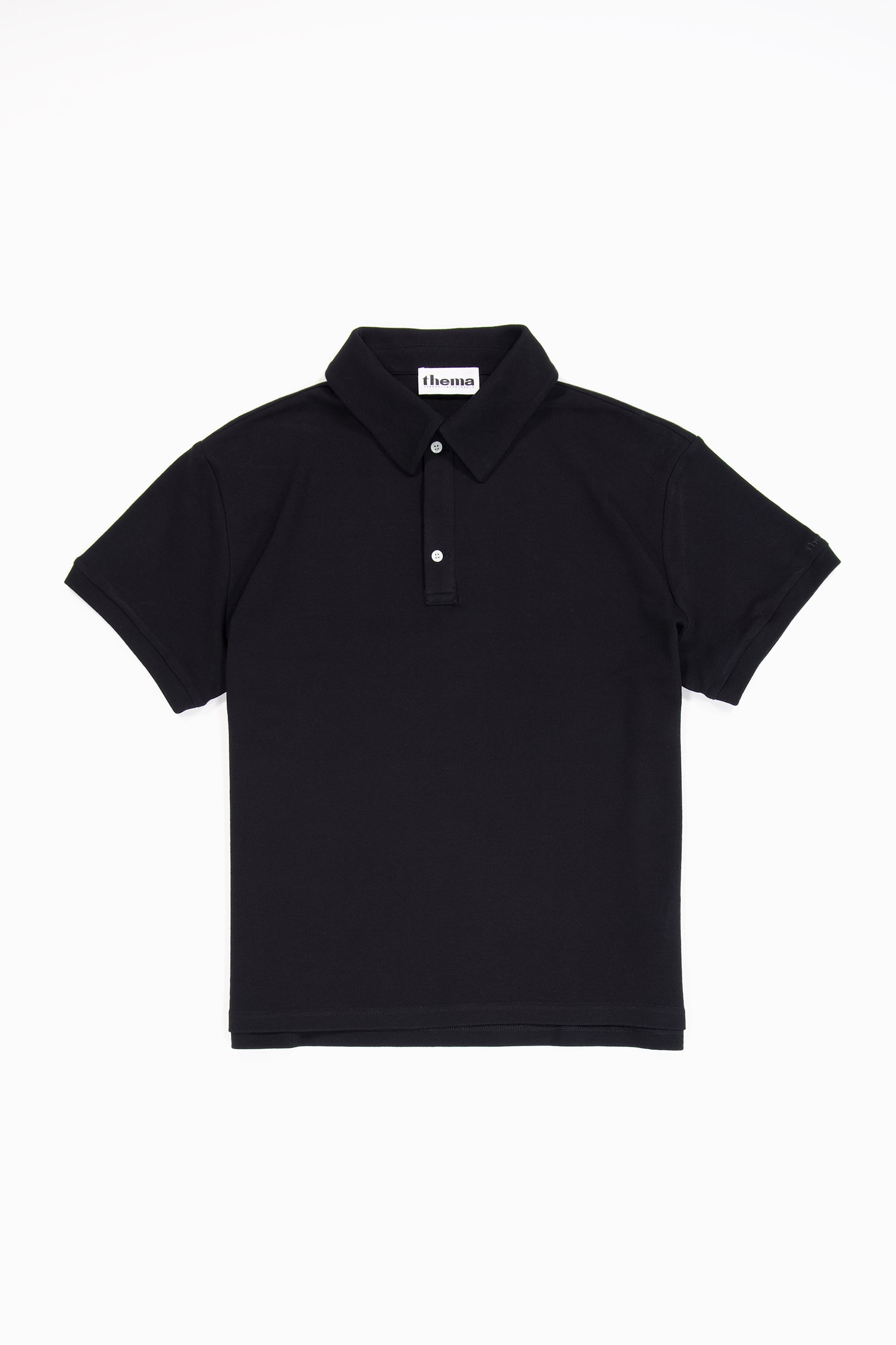 POLO EN COTON PK_NOIR