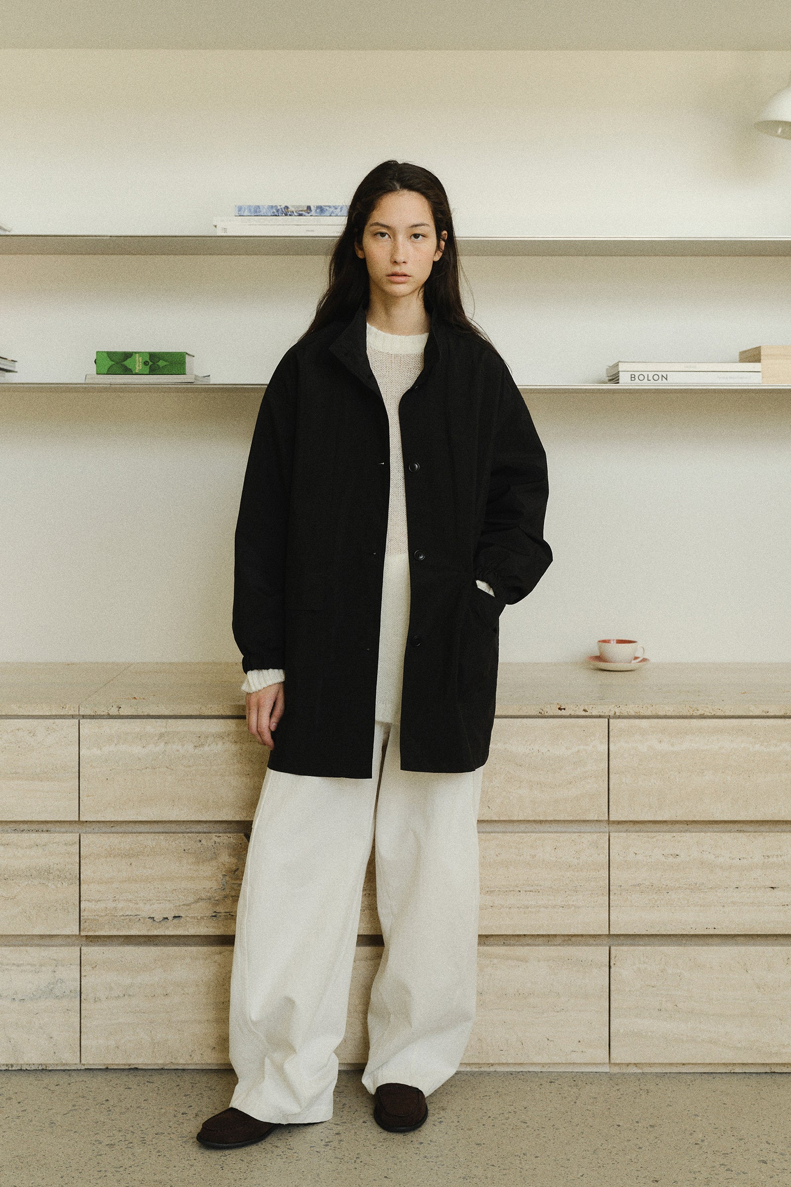 VESTE MI-DOUBLÉE DELL_NOIR