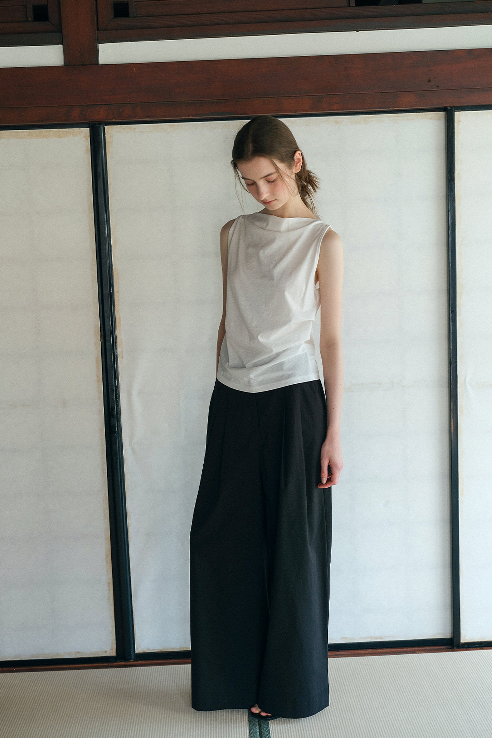MAYA SLEEVELESS_IVOIRE