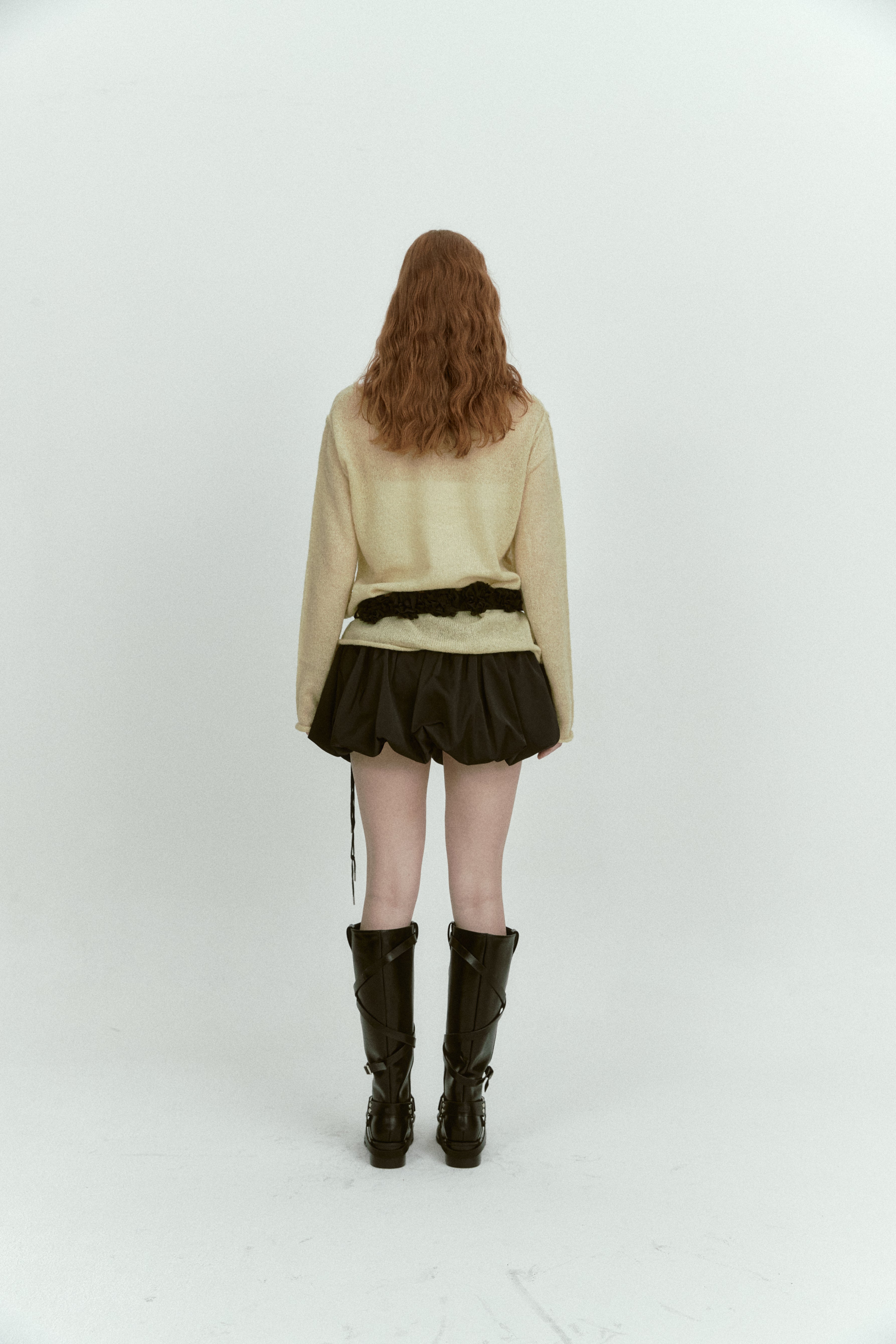 2-WAY ALPACA KNIT_JAUNE VERT