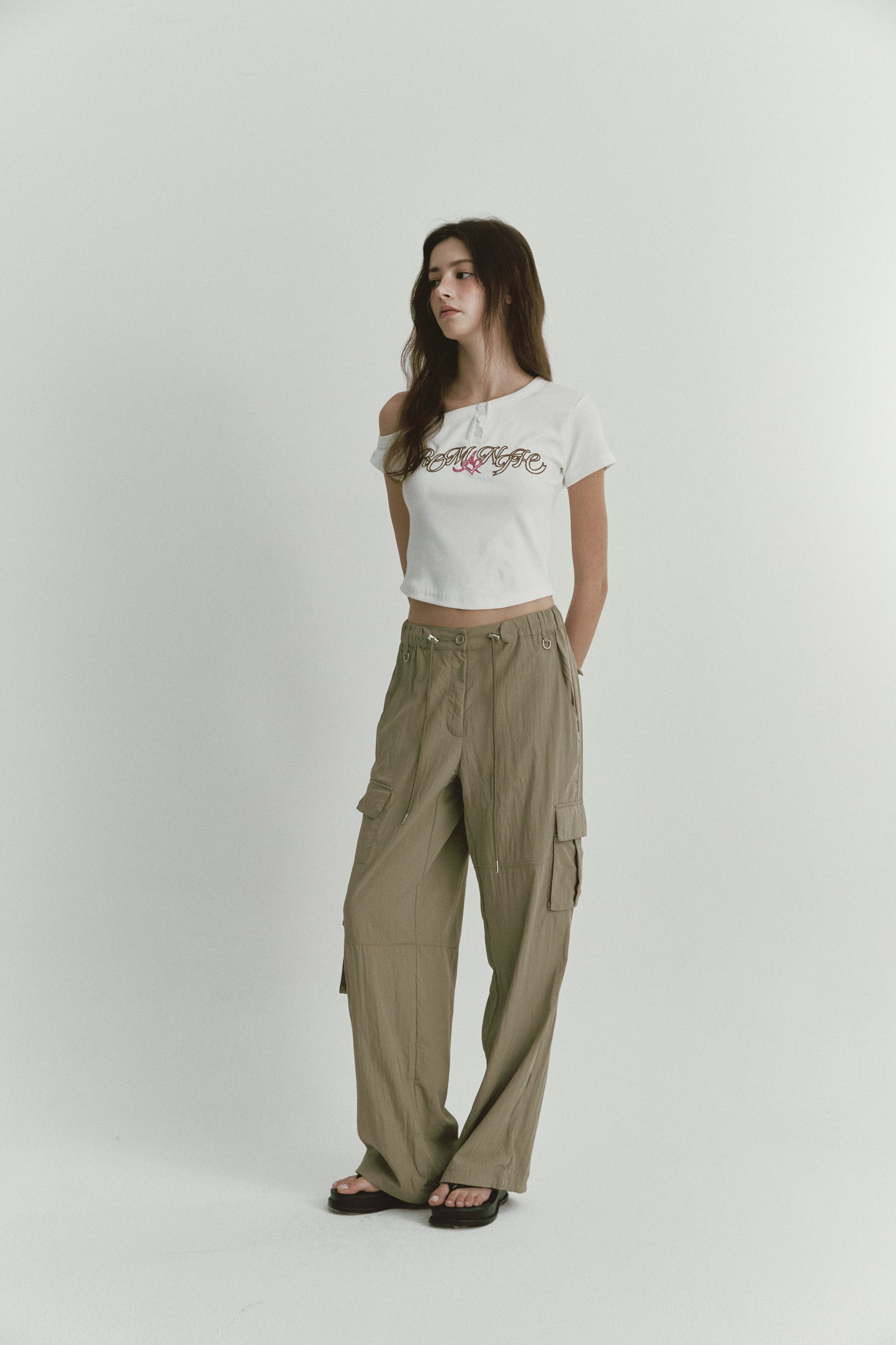 BELLA CARGO PANTS_KHAKI