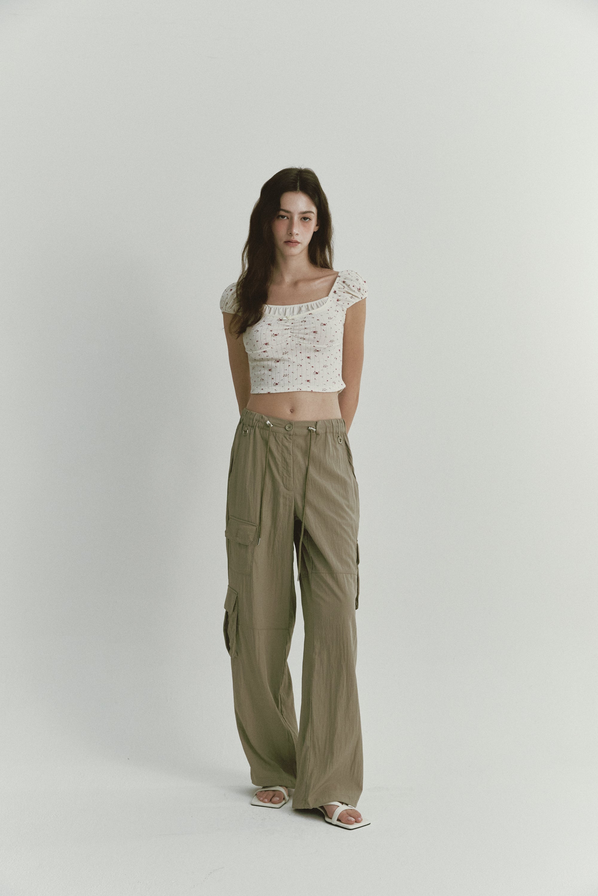 BELLA CARGO PANTS_KHAKI