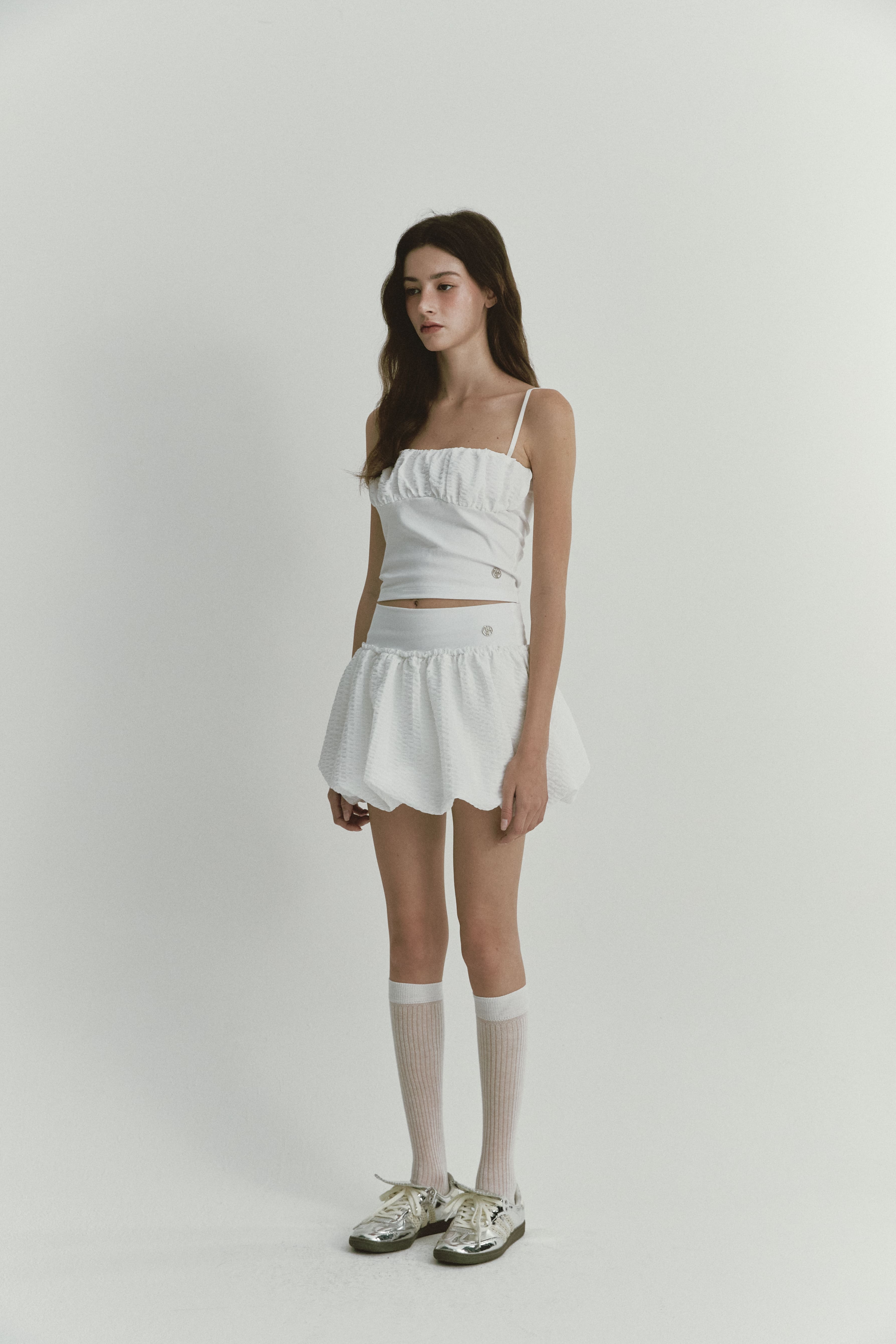 CLOUD SLEEVELESS TOP_WHITE