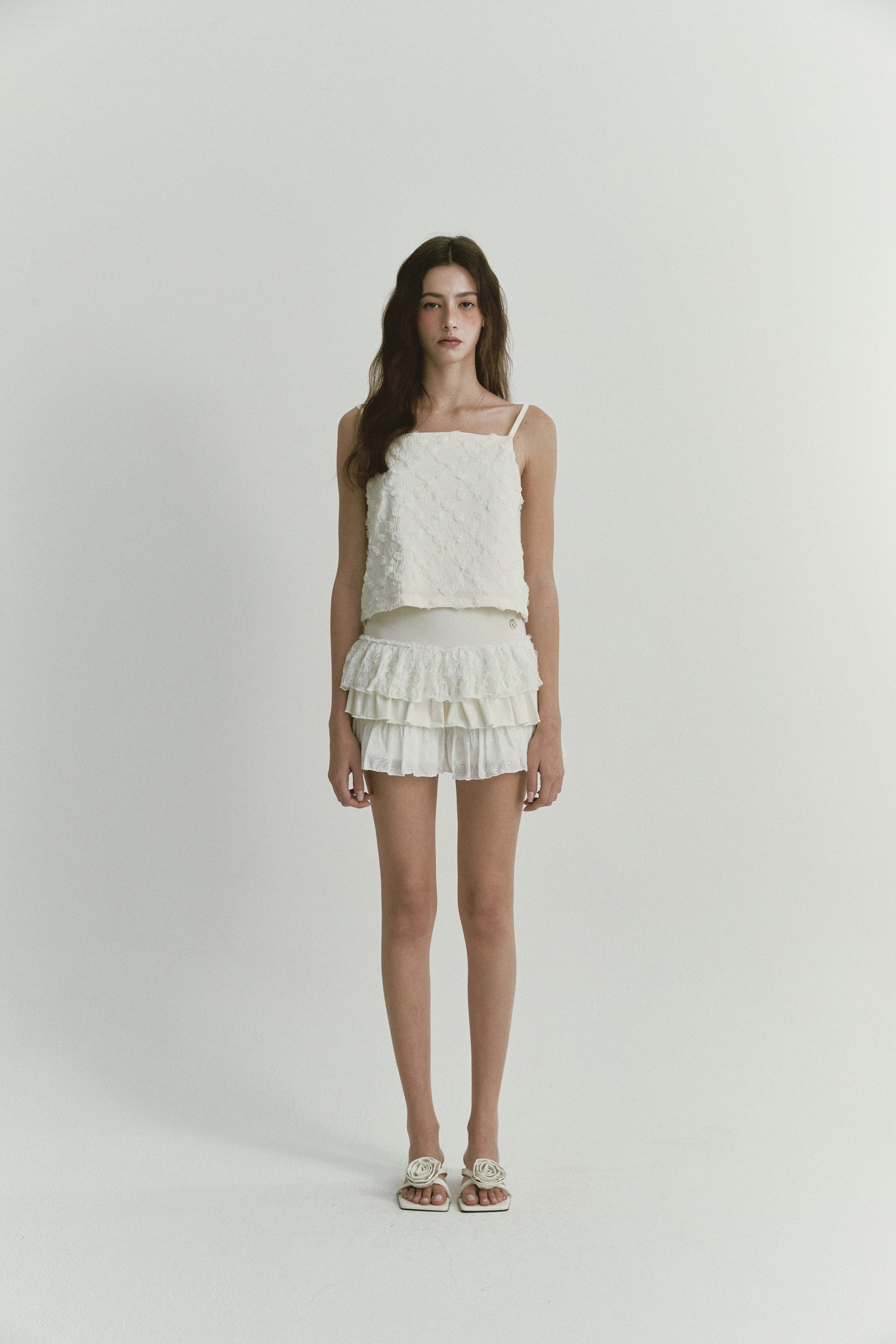 ROSE STRAP SLEEVELESS_IVORY