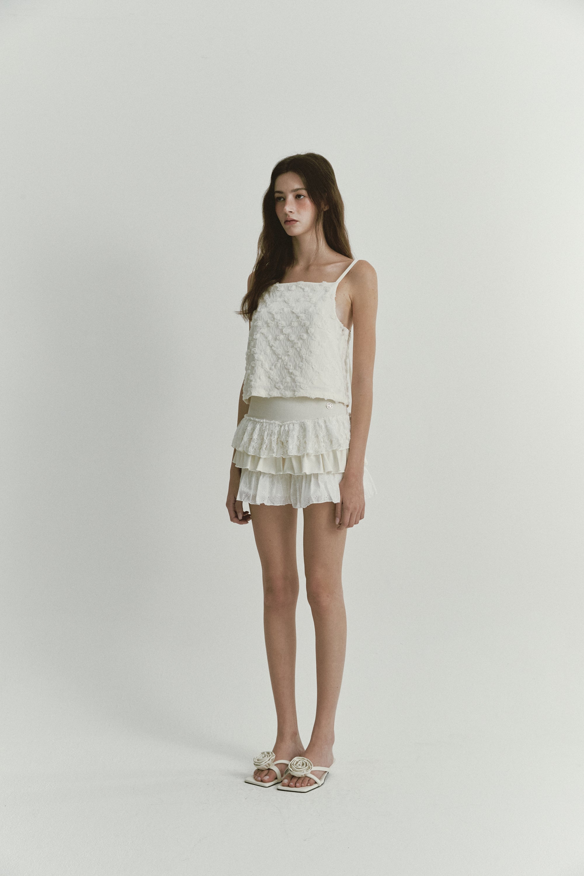 ROSE STRAP SLEEVELESS_IVORY