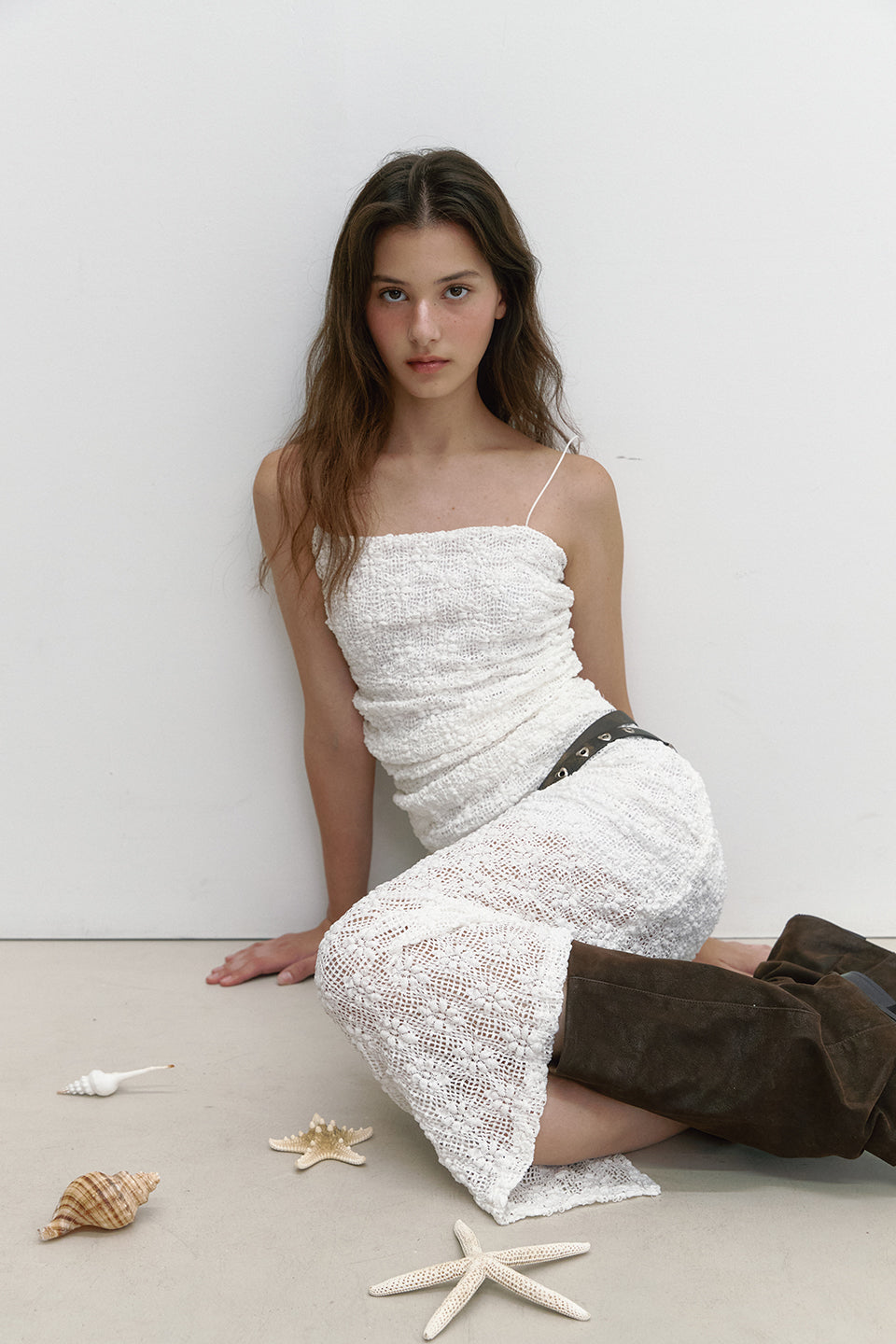 FLOWER NET OPS_WHITE