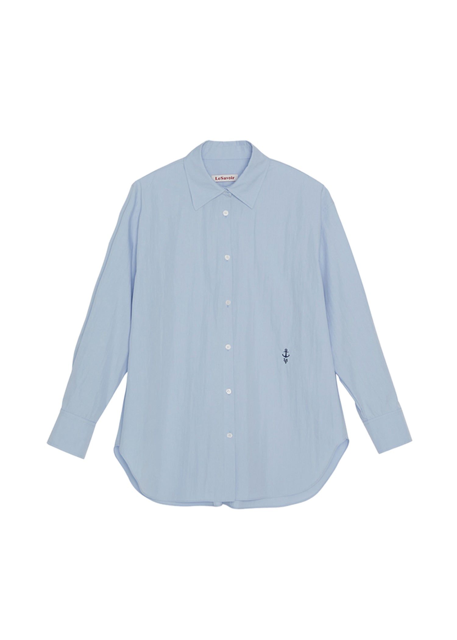 SIGNATURE COTTON SHIRT_BLUE