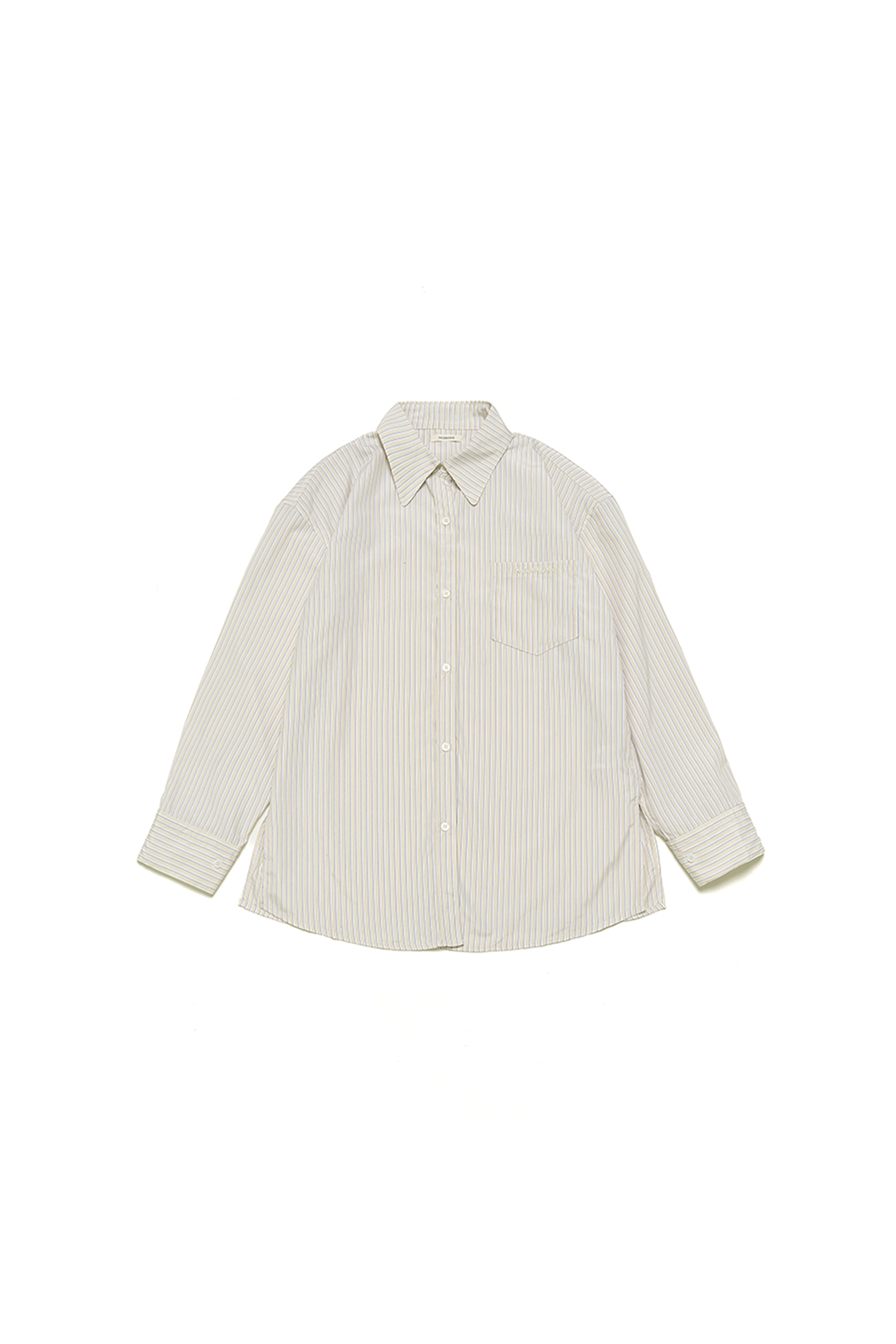 MULTI STRIPE COTTON SHIRTS_BEIGE