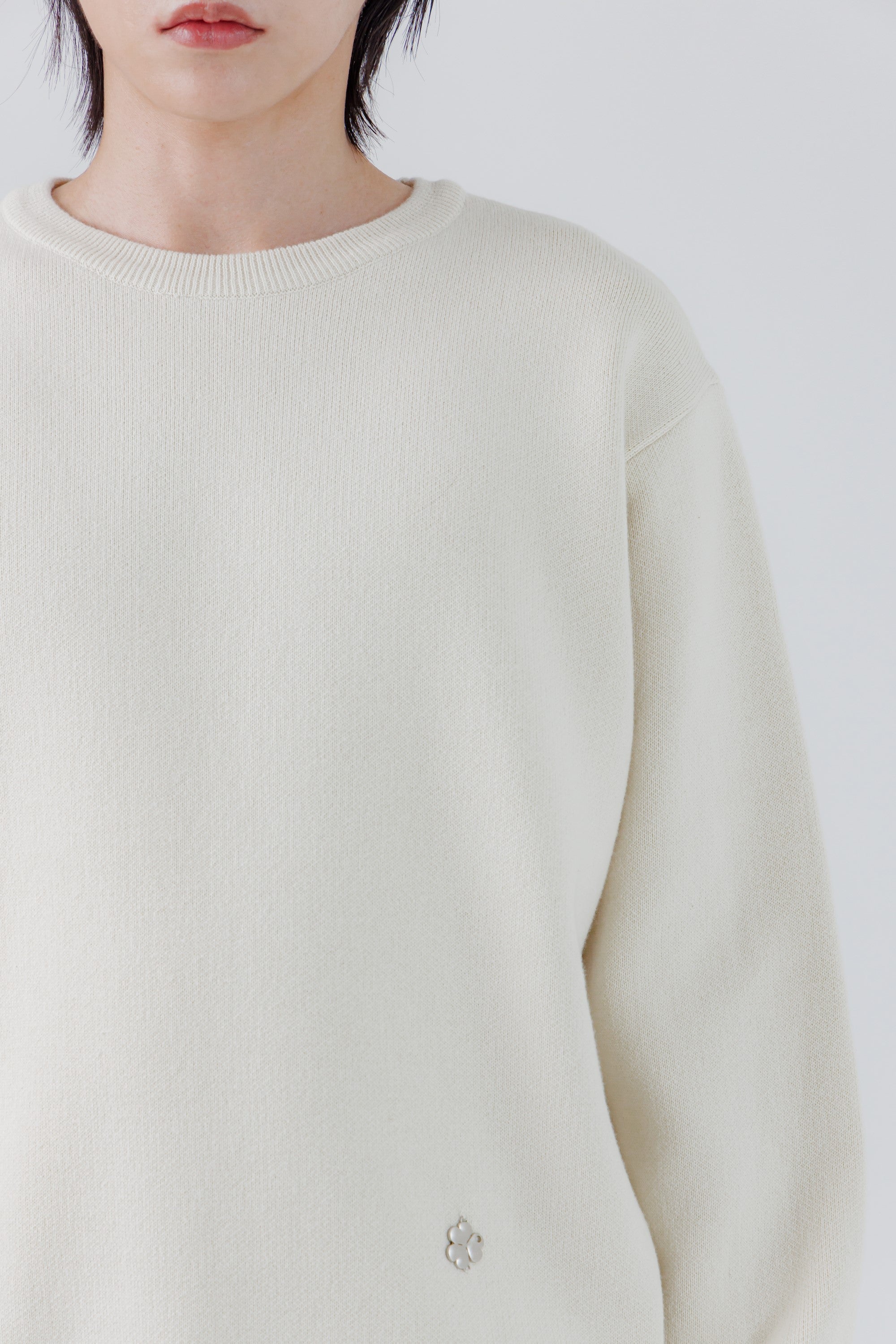 PULL STANDARD_BLANC CRÈME