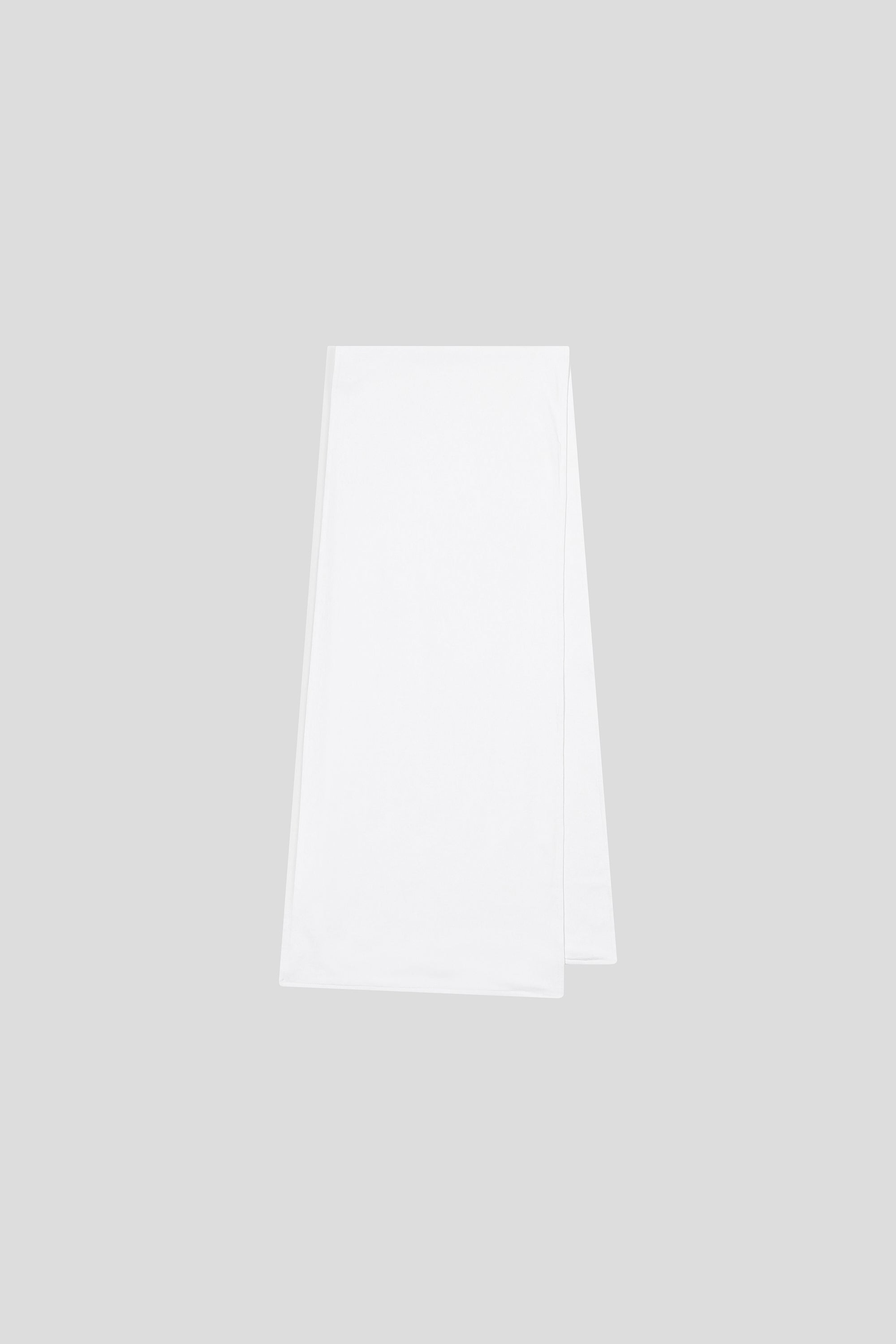 PLAIN SCARF_WHITE