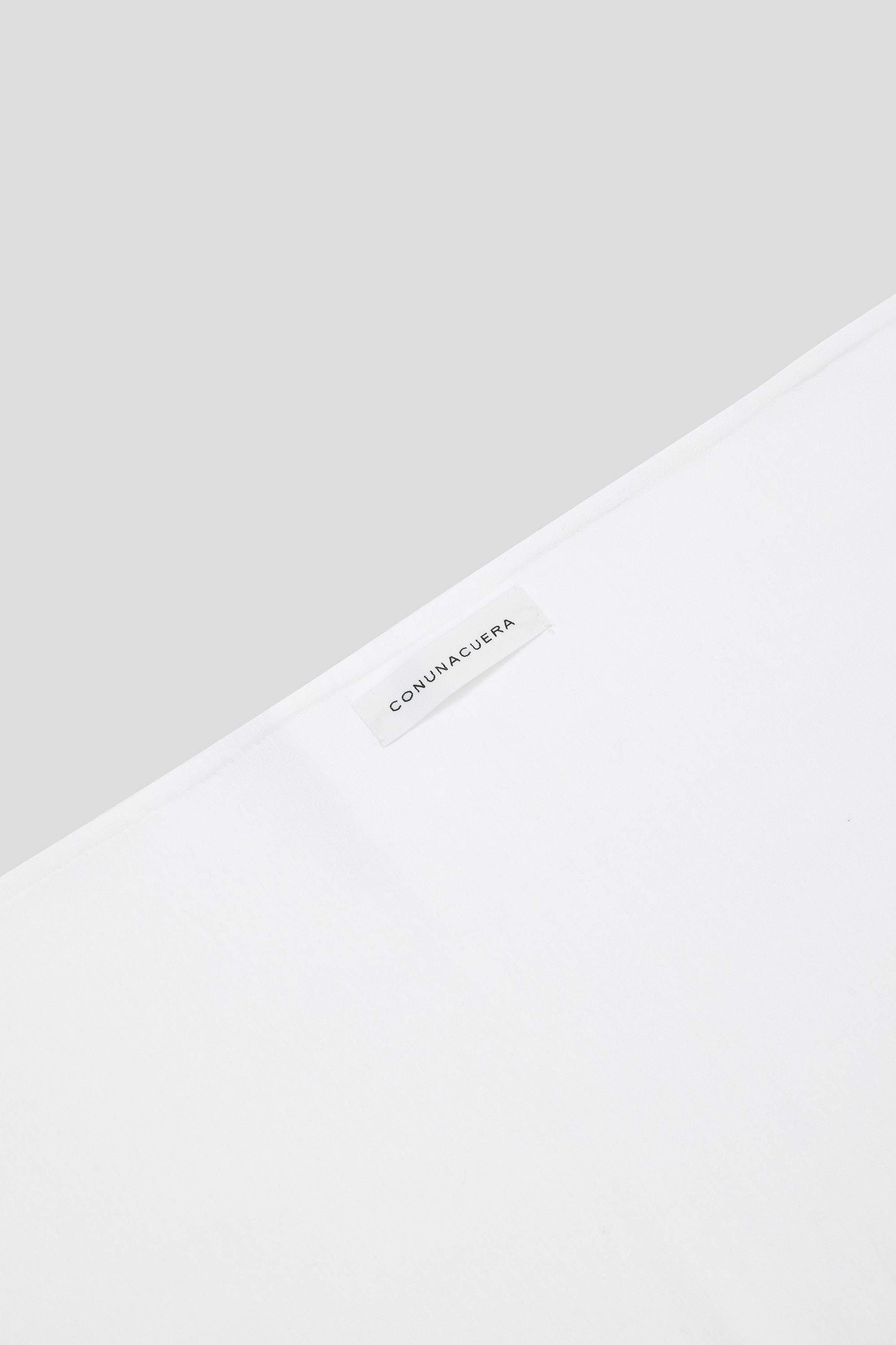 PLAIN SCARF_WHITE