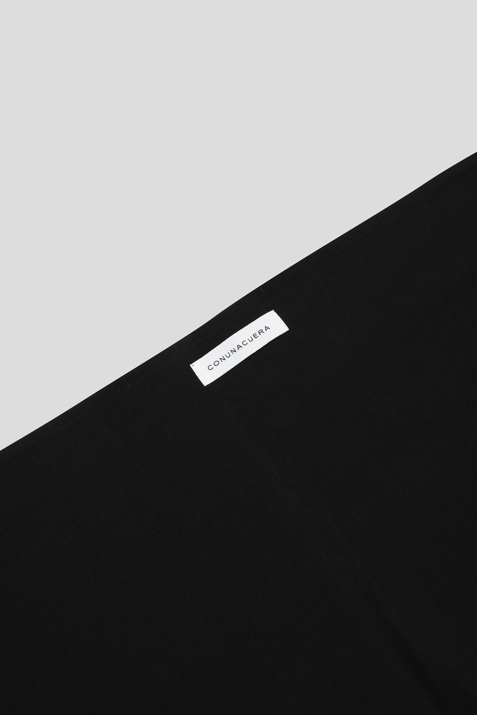 PLAIN SCARF_BLACK