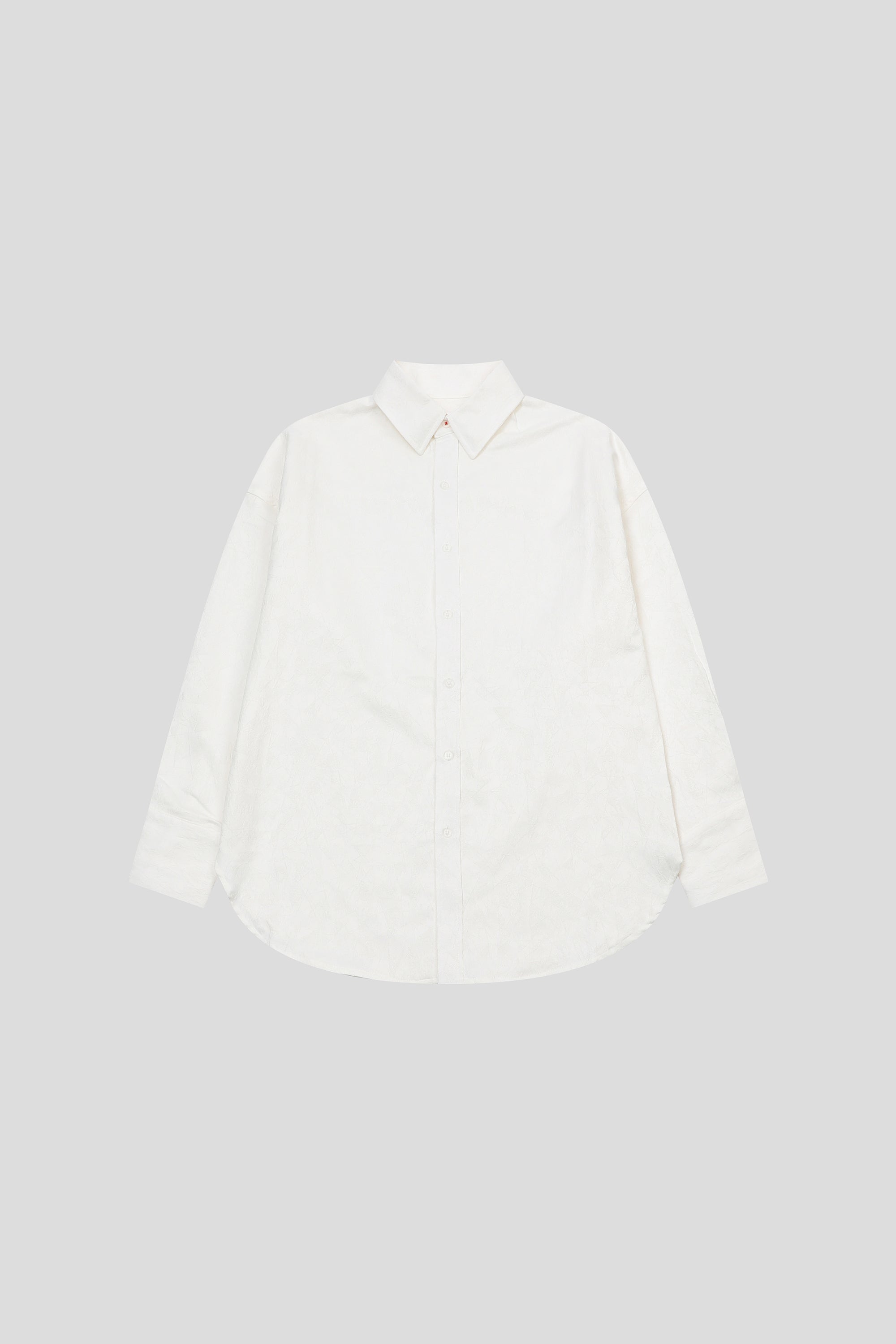 JACQUARD CLASSIC SHIRT_WHITE