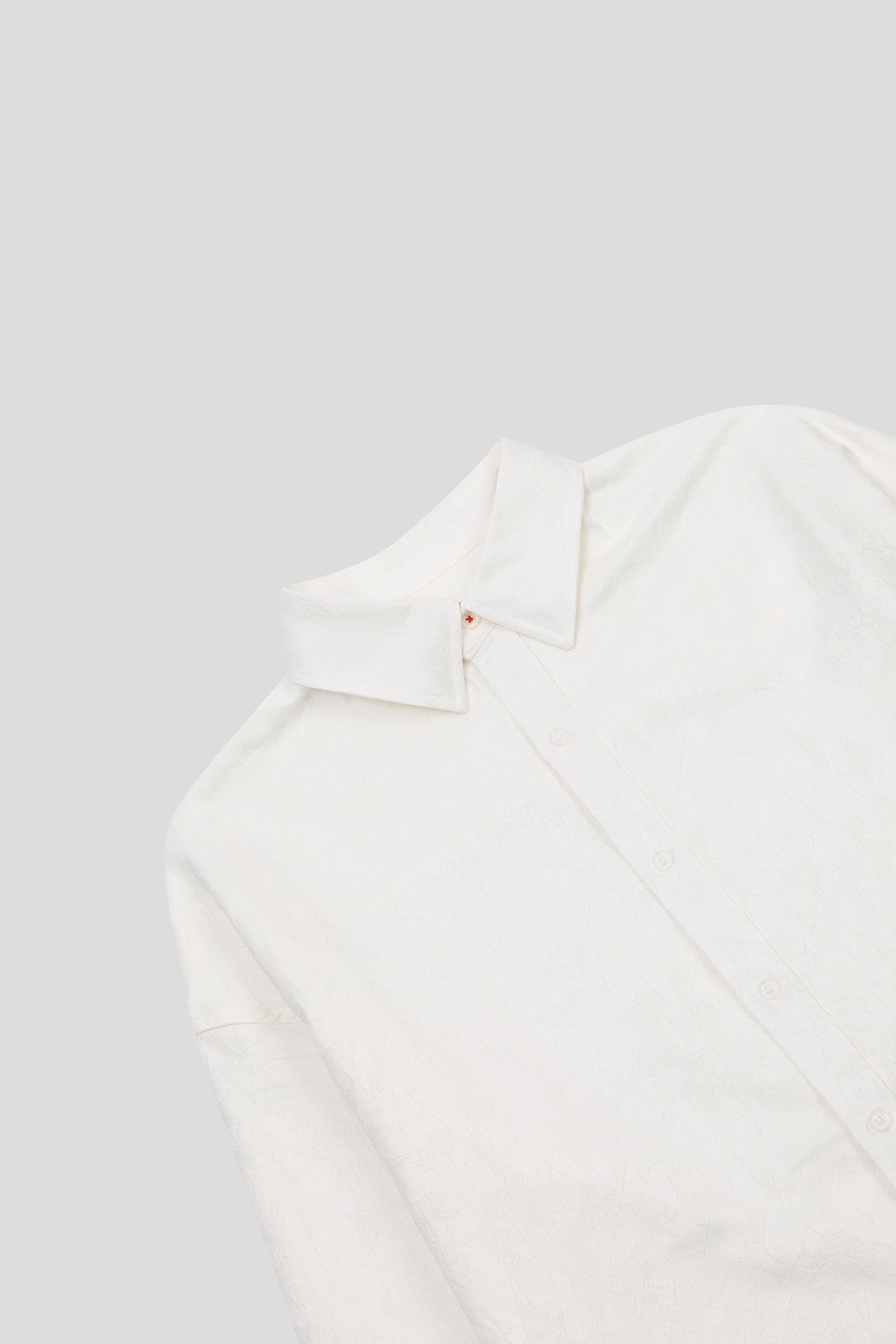 JACQUARD CLASSIC SHIRT_WHITE