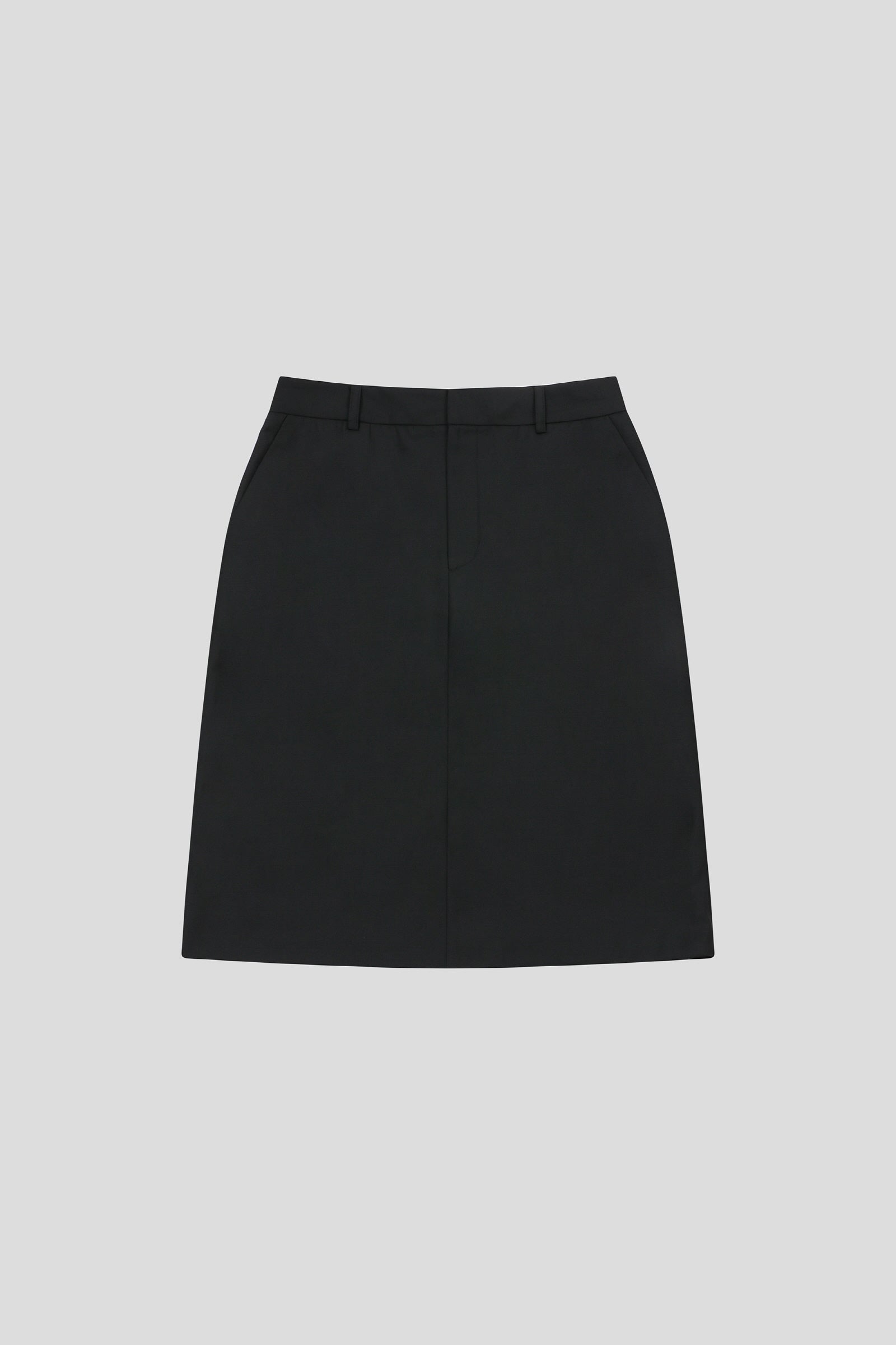 PIVOT MIDI SKIRT_BLACK