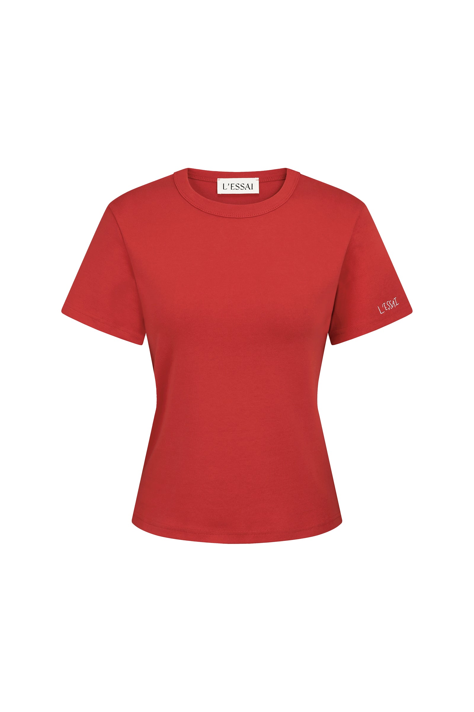COTTON BASIC T-SHIRT_RED