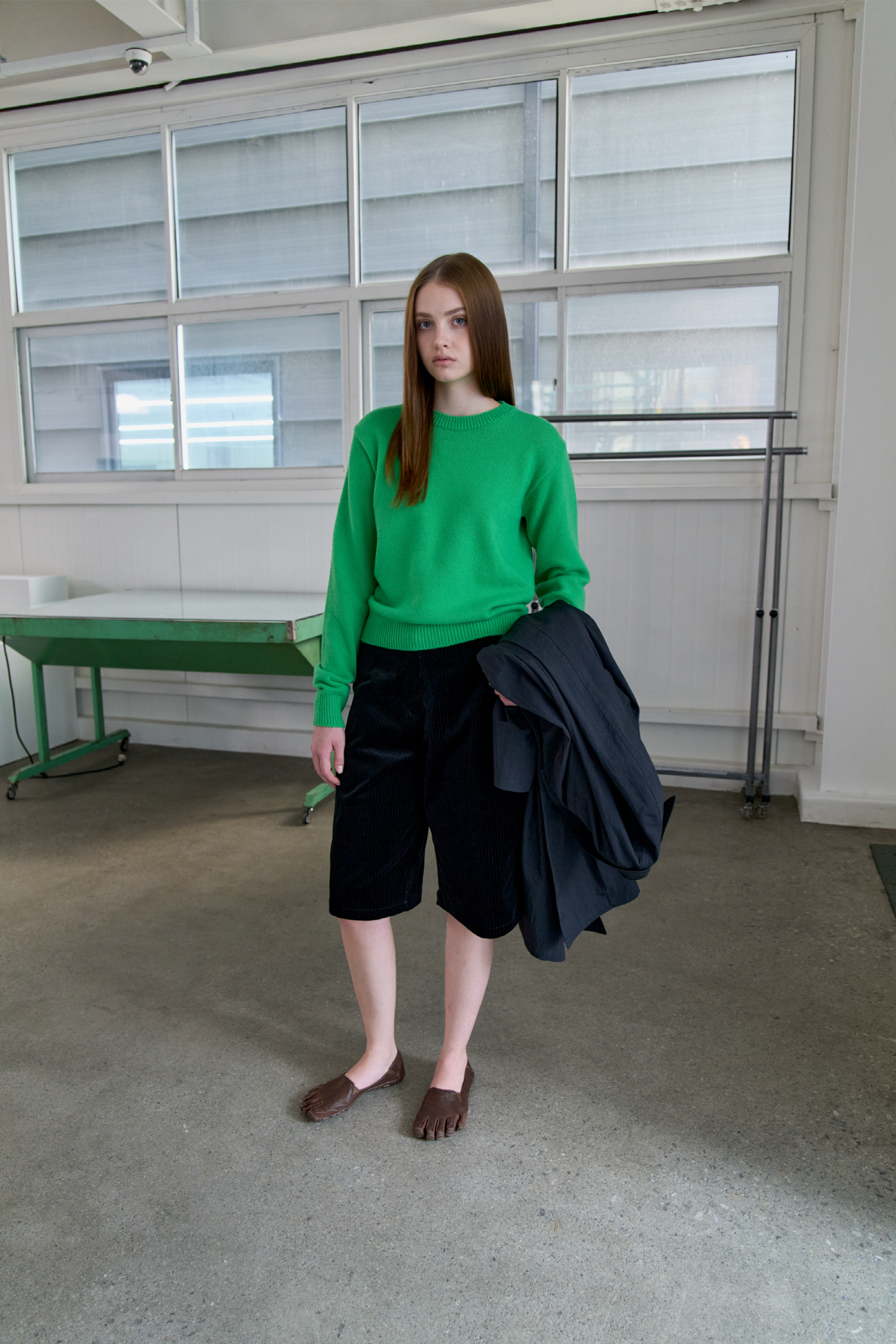 CROSS KNIT_GREEN