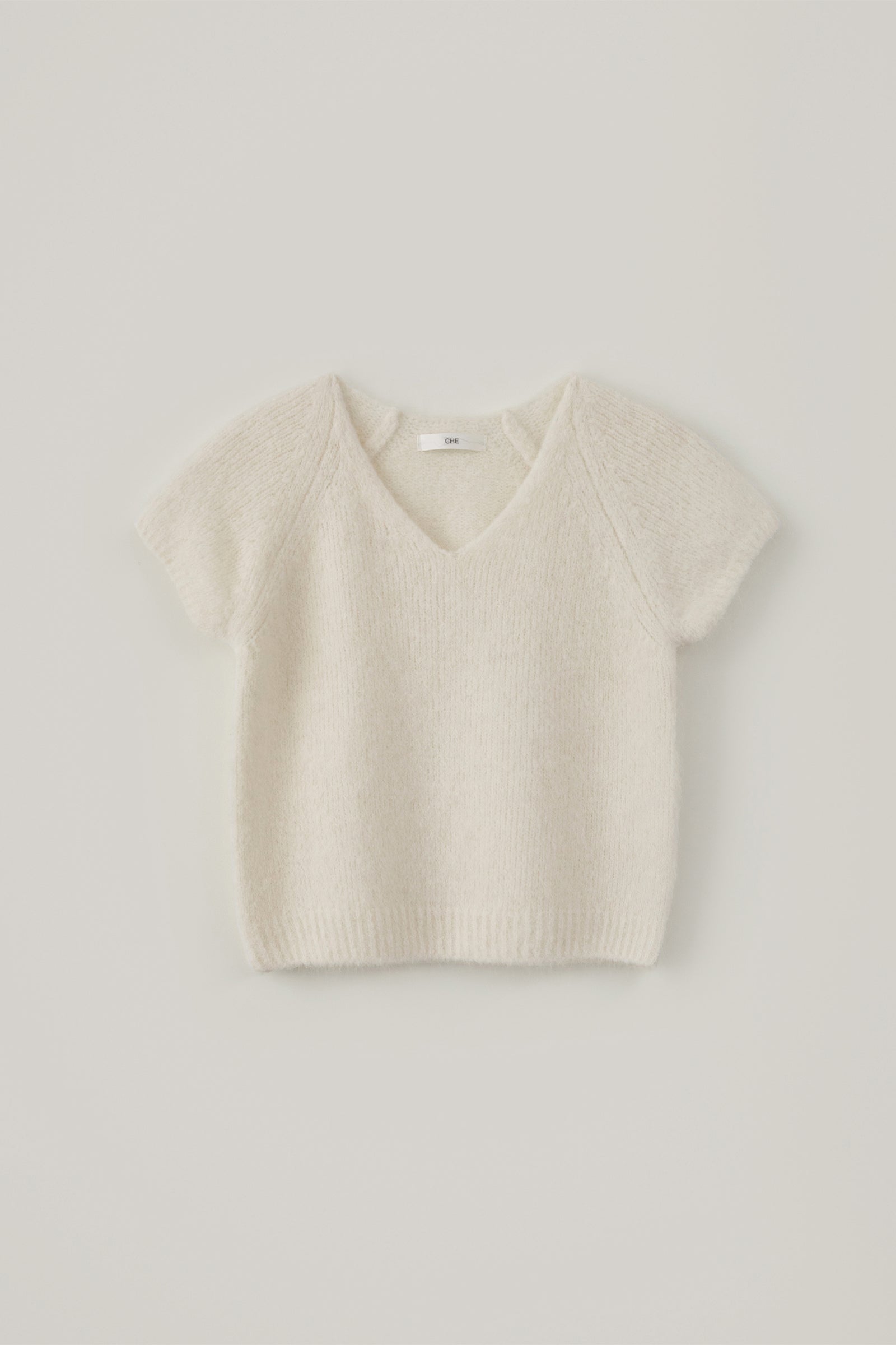 PLEATS HALF TOP_IVORY