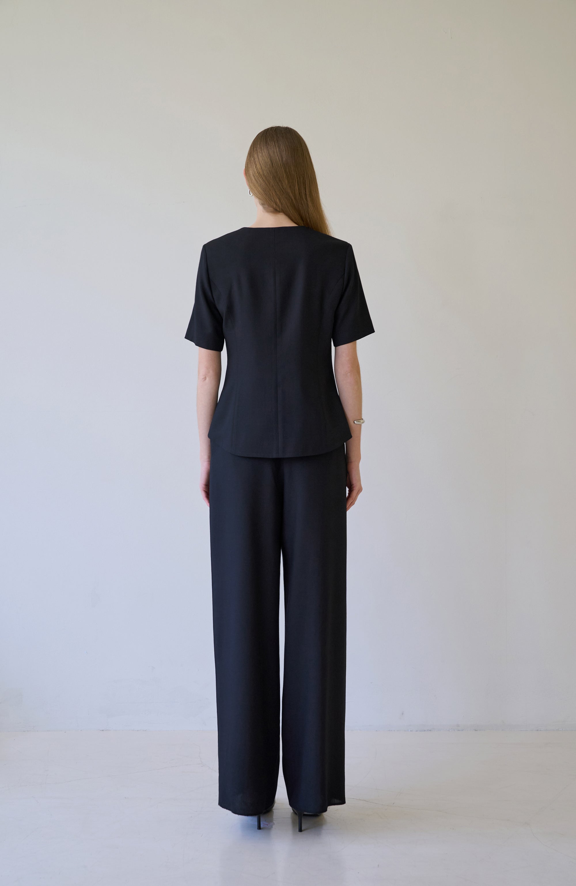  NOUE BUTTON BLOUSE_NOIR