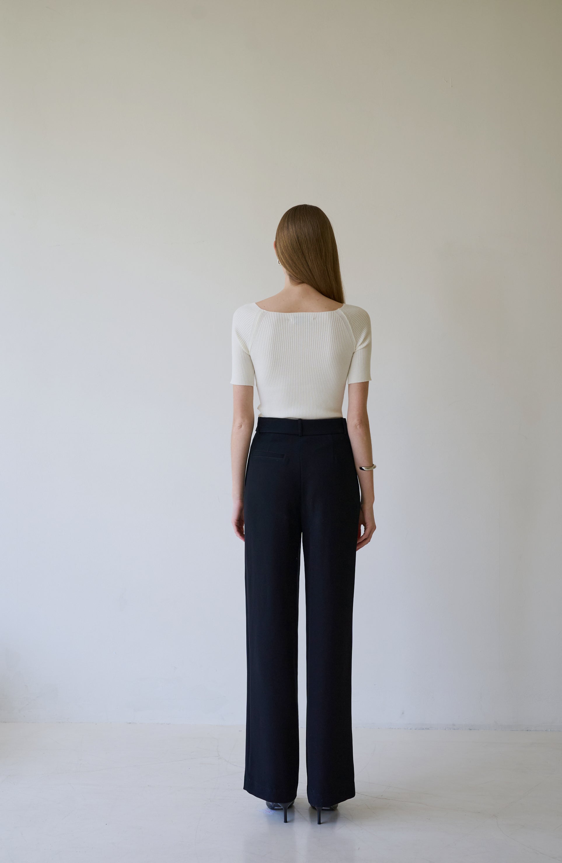 2WAY OFF-SHOULDER KNIT_NOIR
