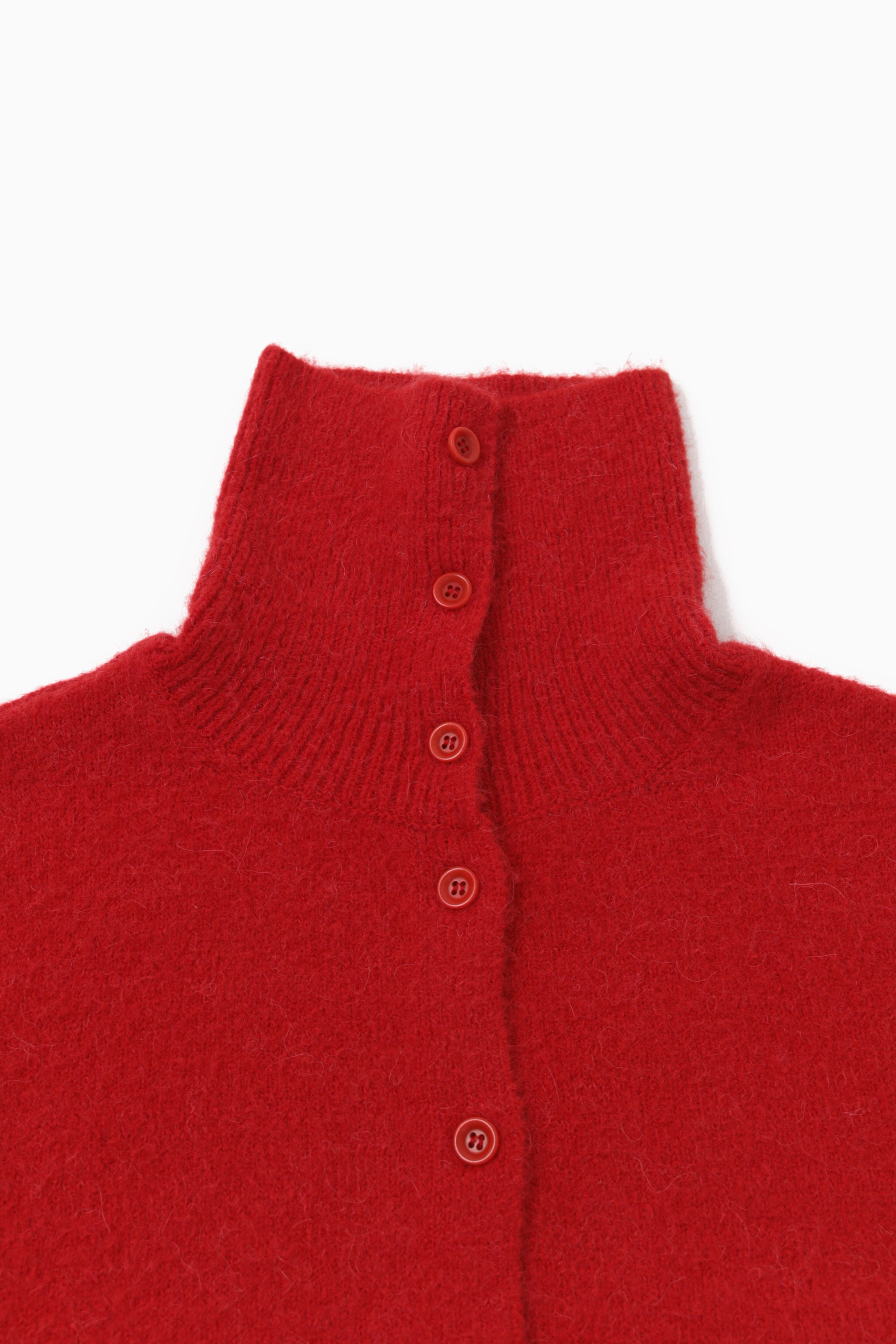 LLAMA TWO-WAY TURTLENECK_ROUGE