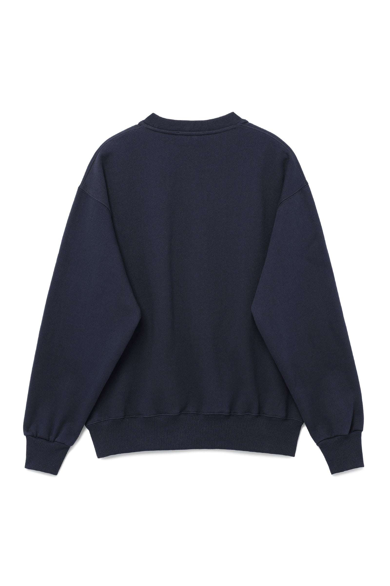MAIS BOUCLE LOGO SWEAT SHIRT_NAVY