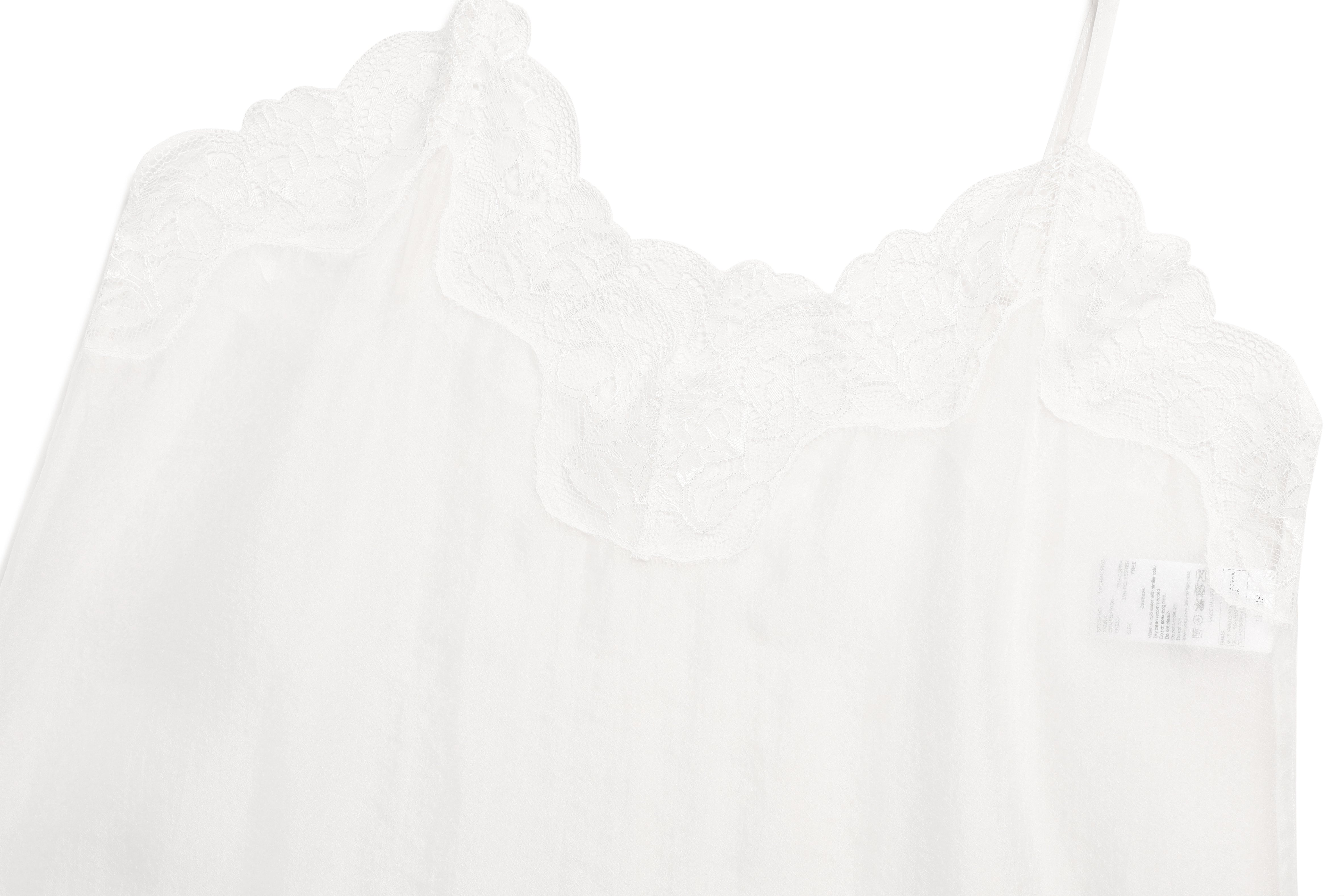 MAIS, ROBE TRANSPARENTE_BLANC