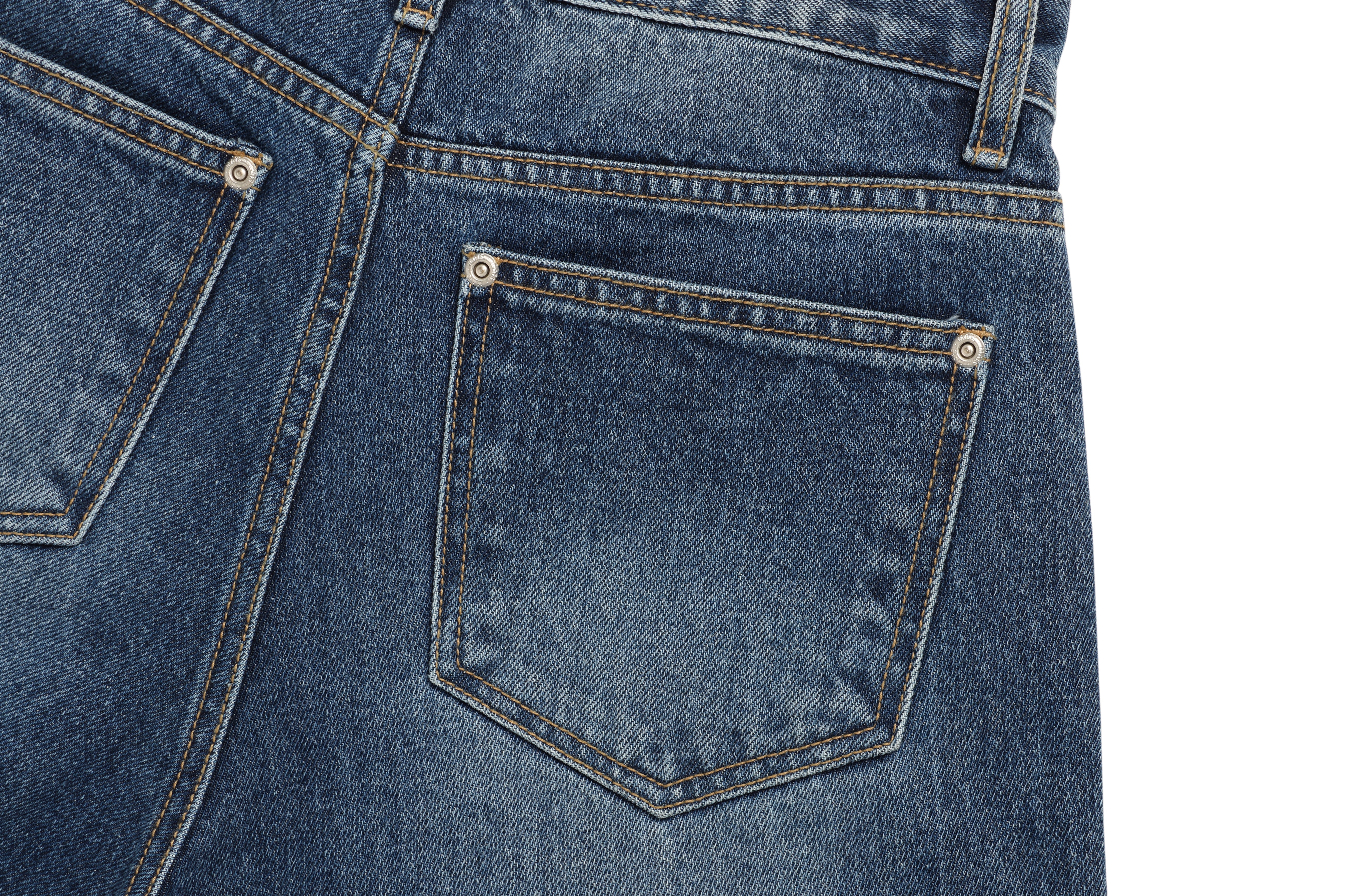 MAÏS, LONG PANTALON LARGE EN DENIM_BLEU