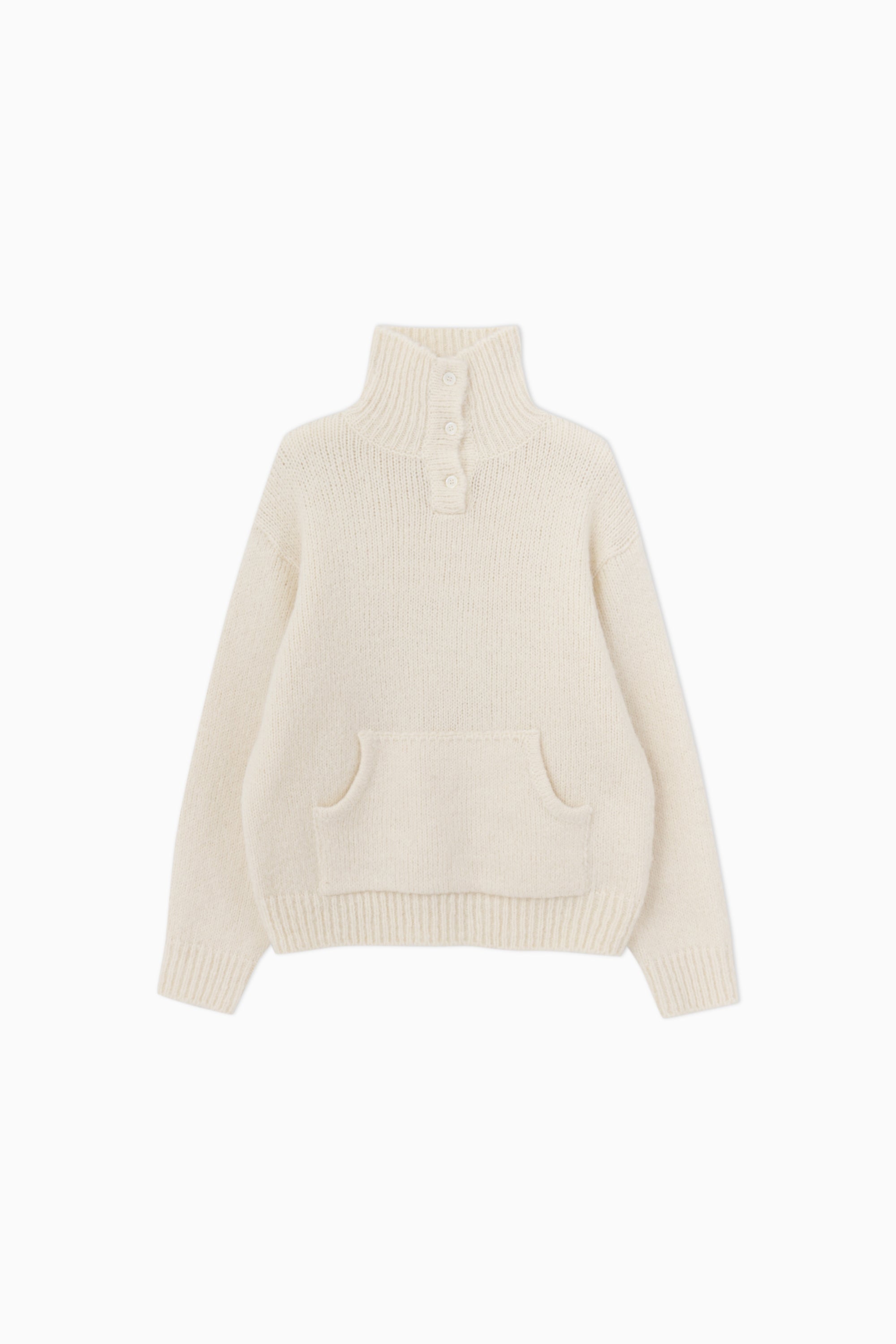 ALPACA BENNY KNIT_IVORY