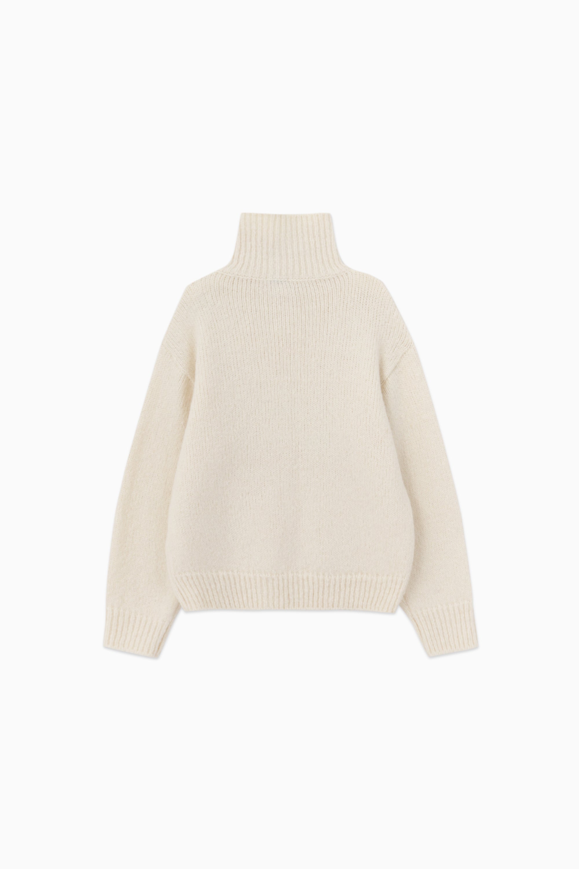 ALPACA BENNY KNIT_IVORY