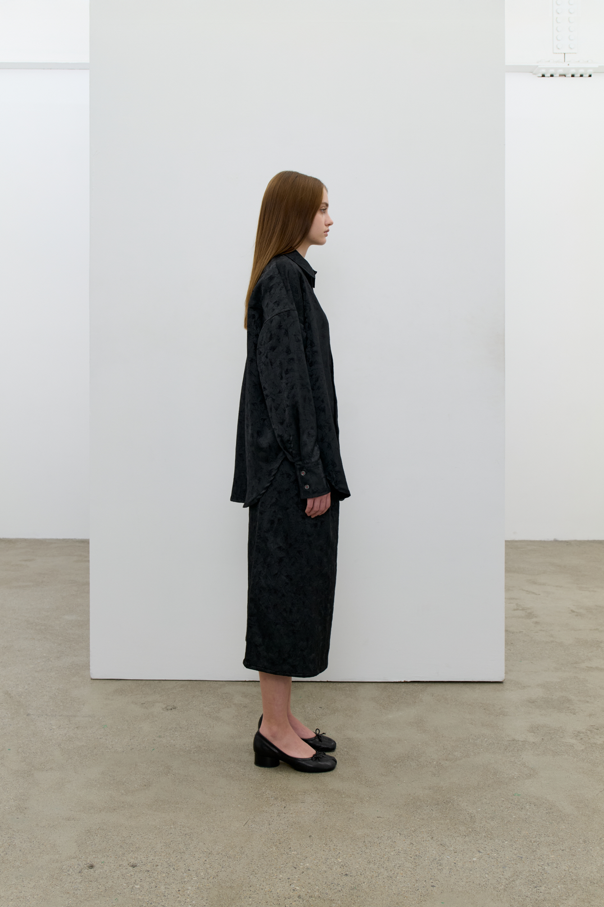 JACQUARD CLASSIC SHIRT_BLACK
