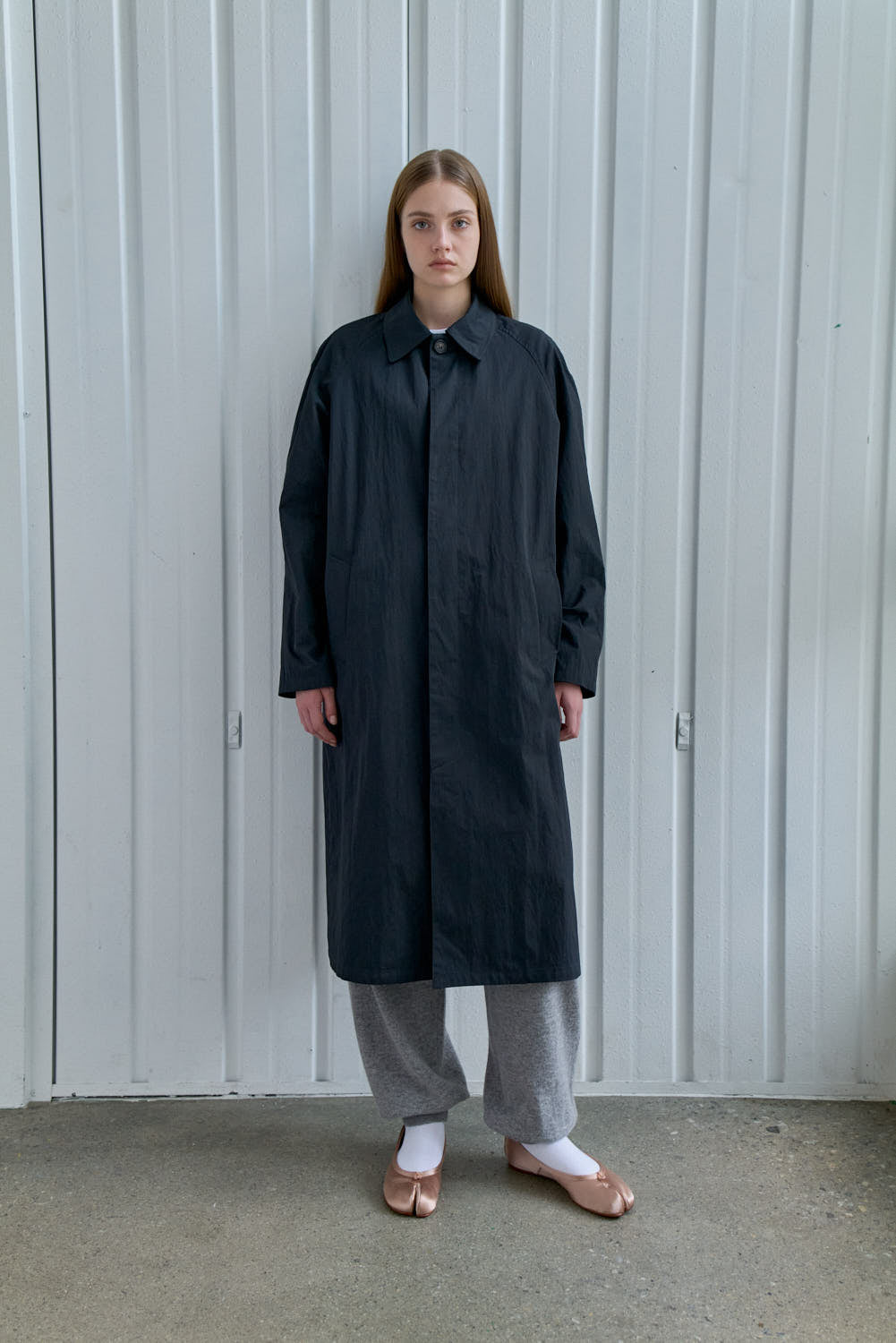 CLASSIC TRENCH COAT_DEEP NAVY