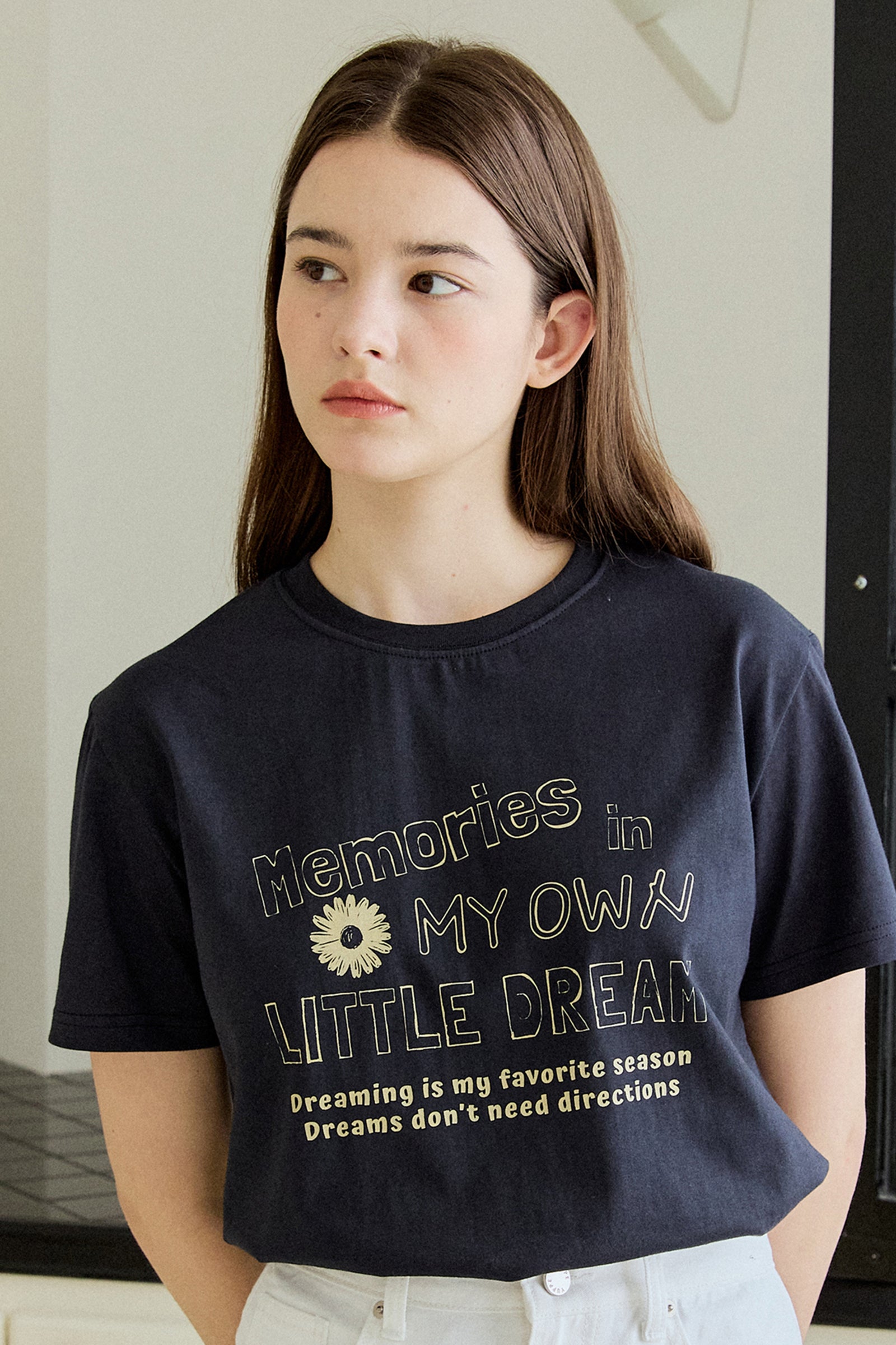MEMORIES PRINT T-SHIRT_CHARCOAL